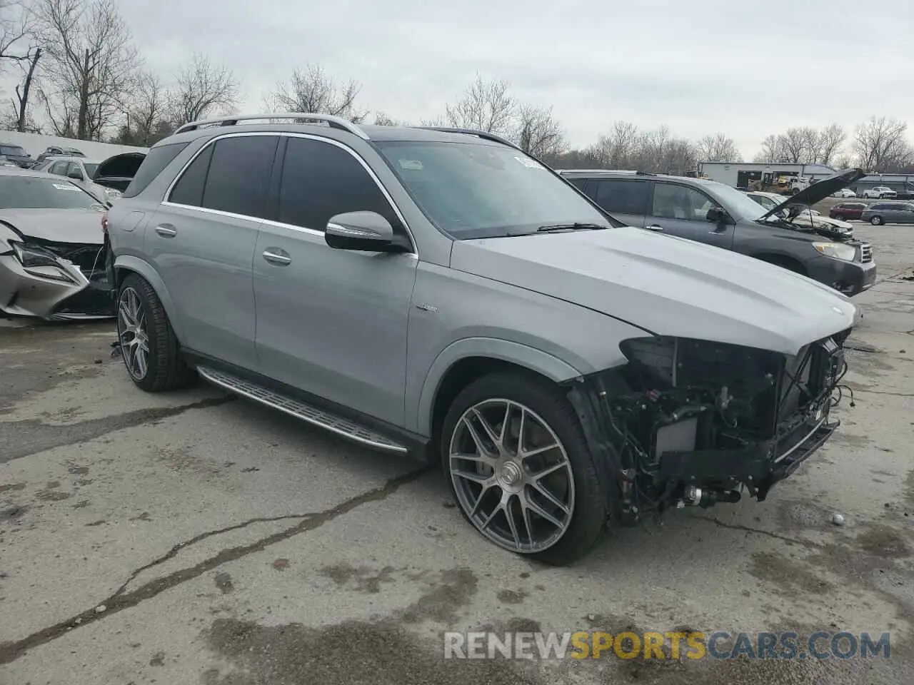 4 Photograph of a damaged car 4JGFB6BB0RB235047 MERCEDES-BENZ GLE-CLASS 2024