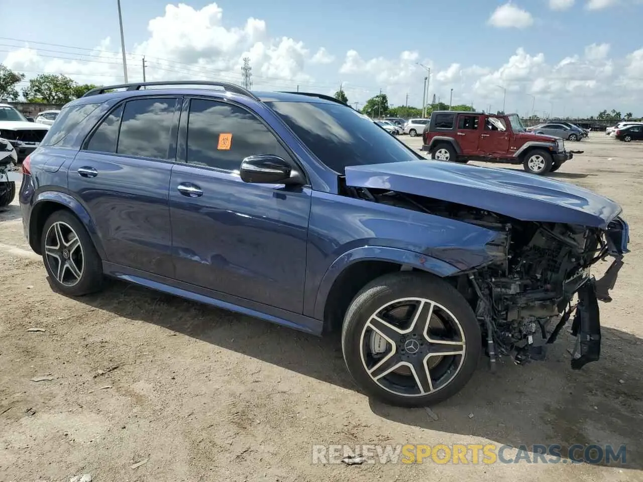 4 Photograph of a damaged car 4JGFB6BB1RA904738 MERCEDES-BENZ GLE-CLASS 2024