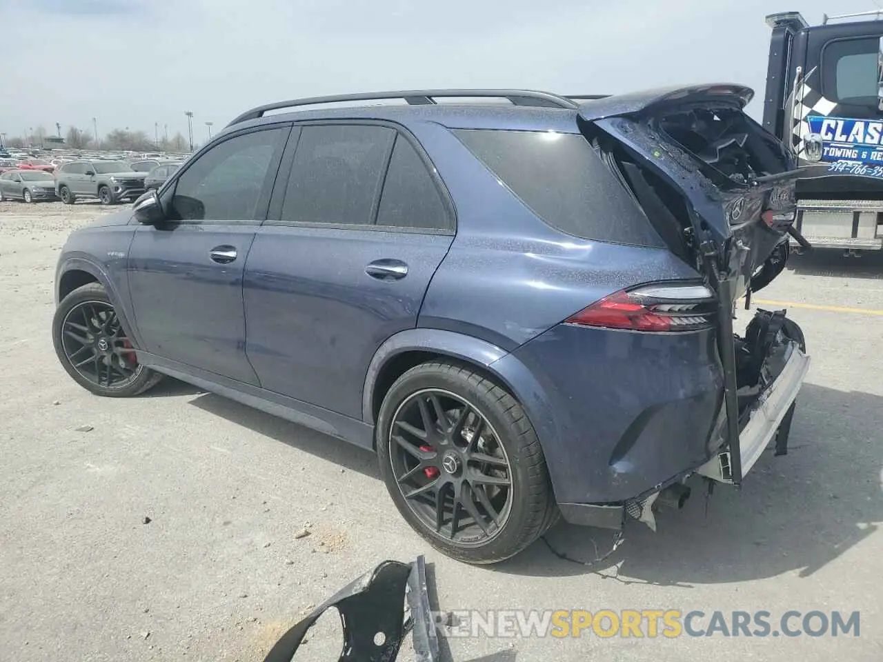 2 Photograph of a damaged car 4JGFB8KBXRB143049 MERCEDES-BENZ GLE-CLASS 2024