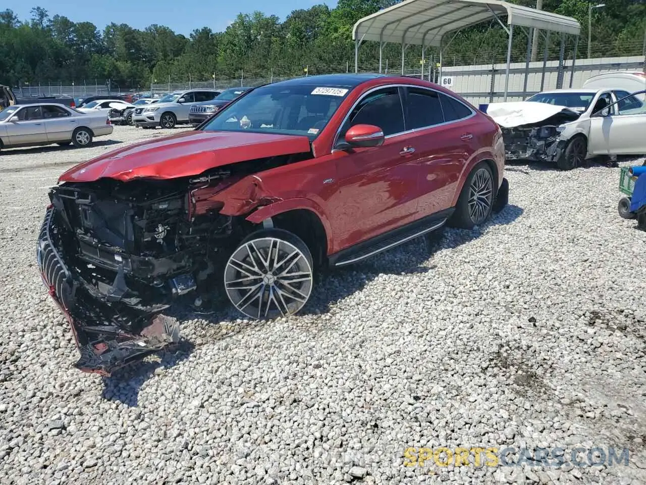 1 Photograph of a damaged car 4JGFD6BB1RB082835 MERCEDES-BENZ GLE-CLASS 2024