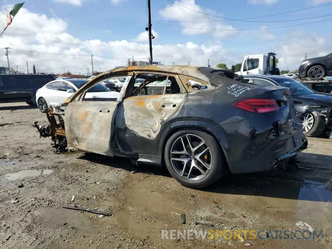 2 Photograph of a damaged car 4JGFD6BB4RB220125 MERCEDES-BENZ GLE-CLASS 2024