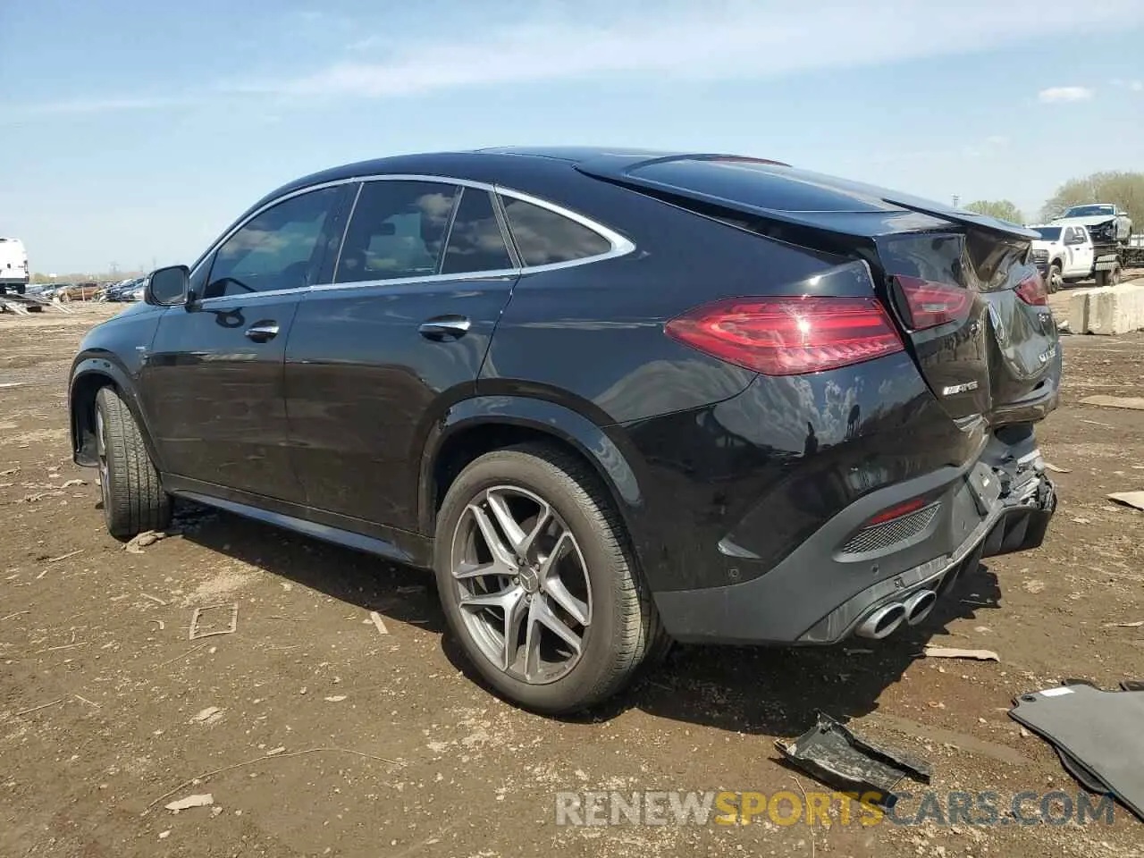 2 Photograph of a damaged car 4JGFD6BBXRA982073 MERCEDES-BENZ GLE-CLASS 2024