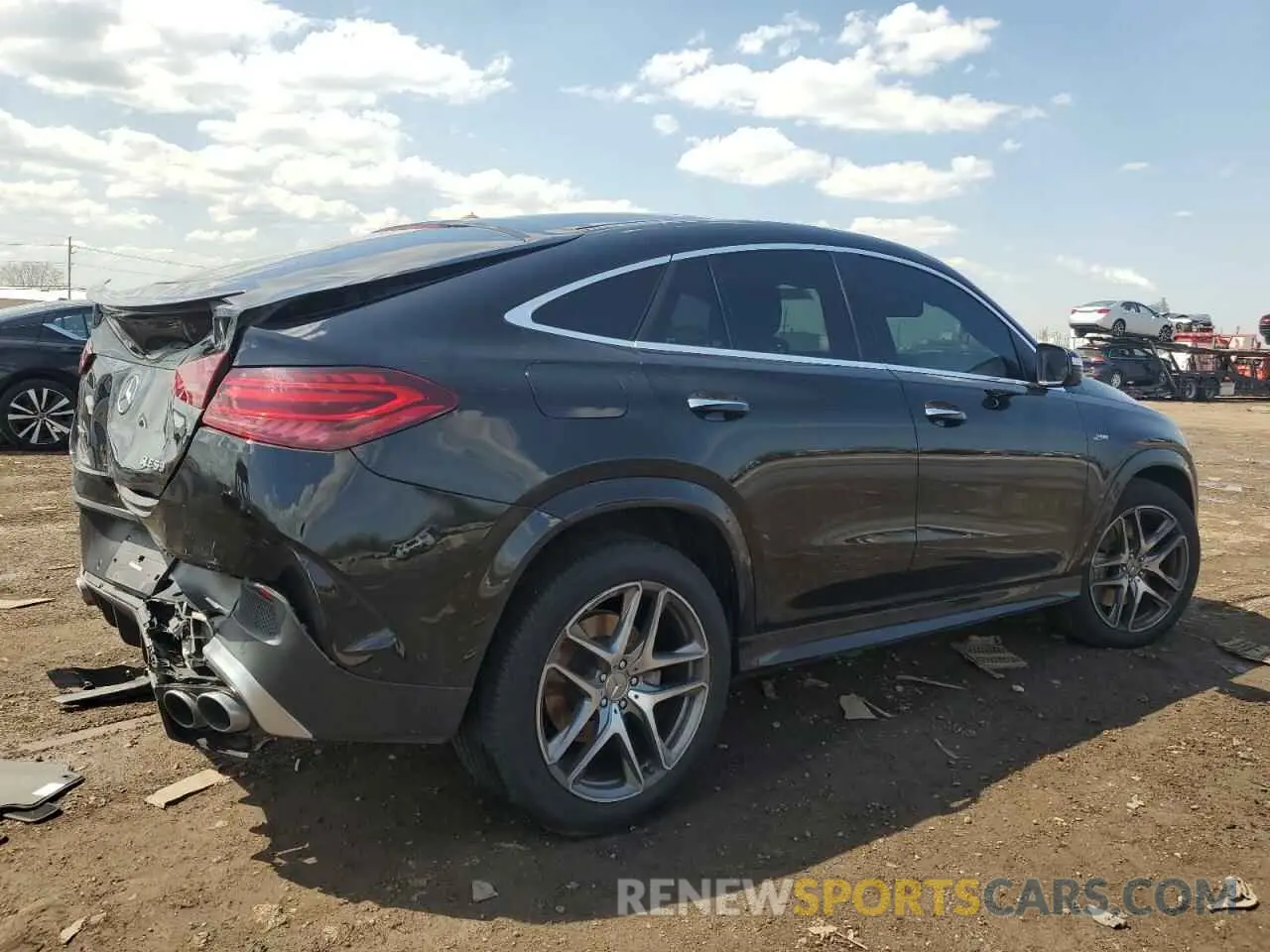 3 Photograph of a damaged car 4JGFD6BBXRA982073 MERCEDES-BENZ GLE-CLASS 2024