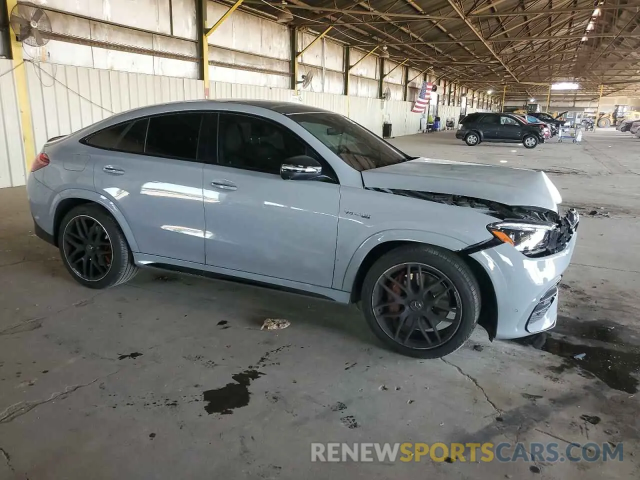 4 Photograph of a damaged car 4JGFD8KB7RB045347 MERCEDES-BENZ GLE-CLASS 2024