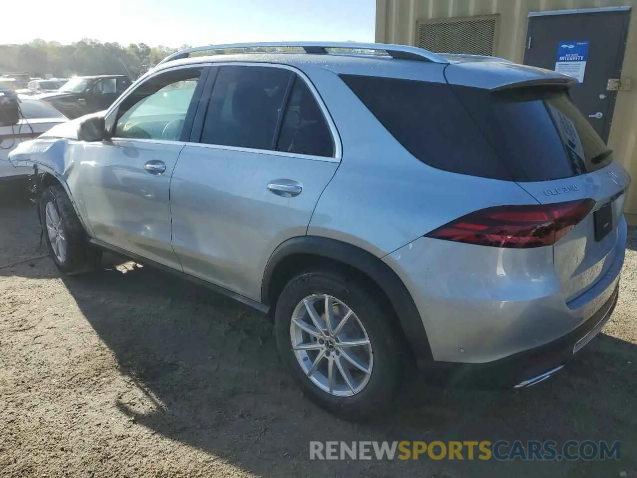2 Photograph of a damaged car 4JGFB4FB2SB406840 MERCEDES-BENZ GLE-CLASS 2025