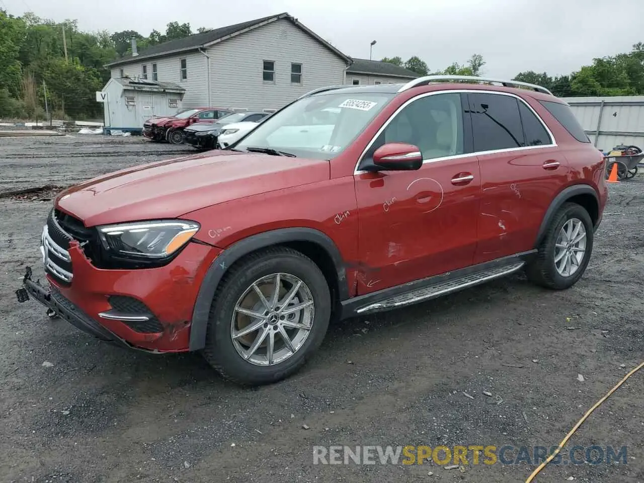 1 Photograph of a damaged car 4JGFB4FBXSB392525 MERCEDES-BENZ GLE-CLASS 2025