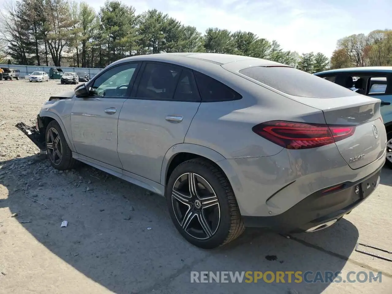 2 Photograph of a damaged car 4JGFD5KB4SB356349 MERCEDES-BENZ GLE-CLASS 2025