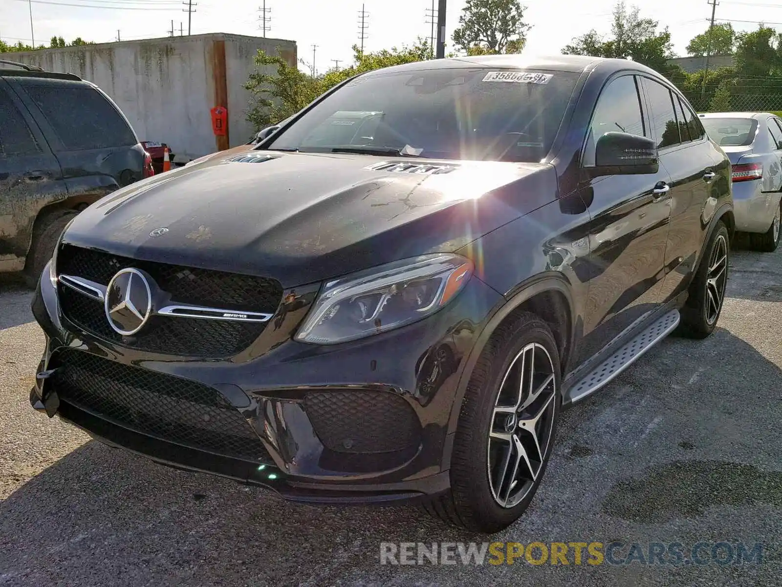 2 Photograph of a damaged car 4JGED6EB1KA140395 MERCEDES-BENZ GLE COUPE 2019