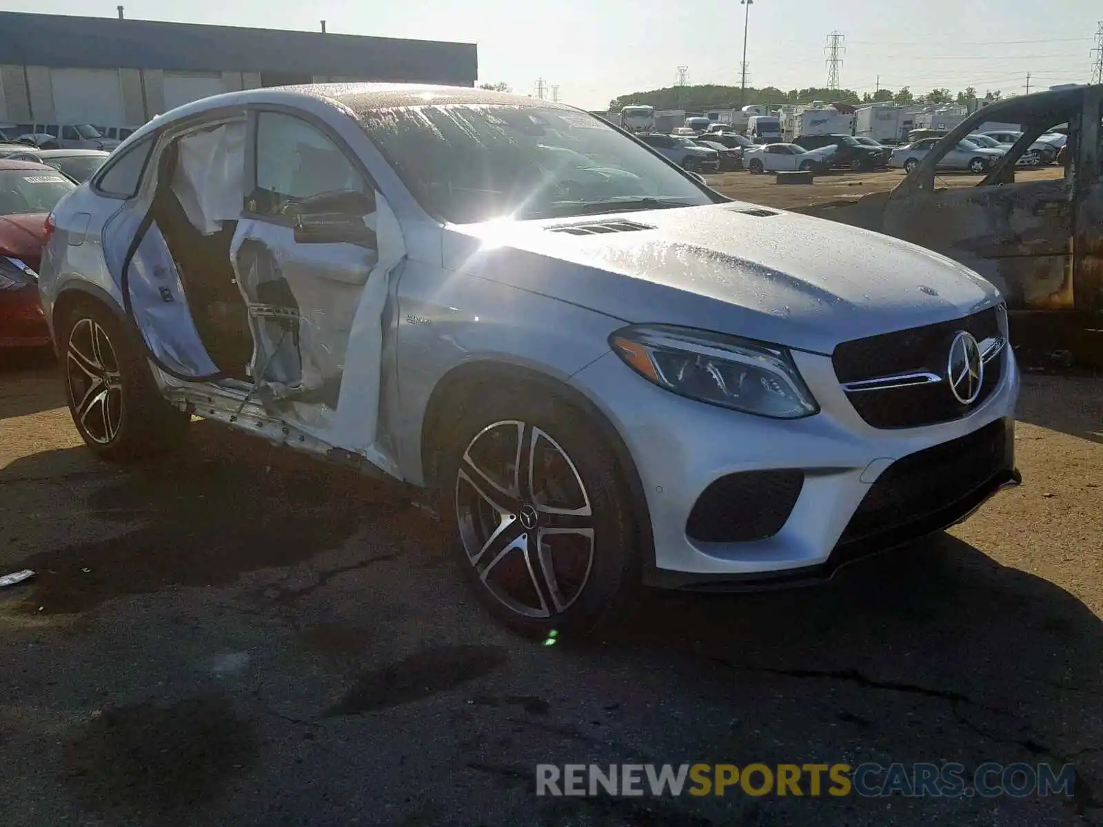 1 Photograph of a damaged car 4JGED6EB5KA152162 MERCEDES-BENZ GLE COUPE 2019