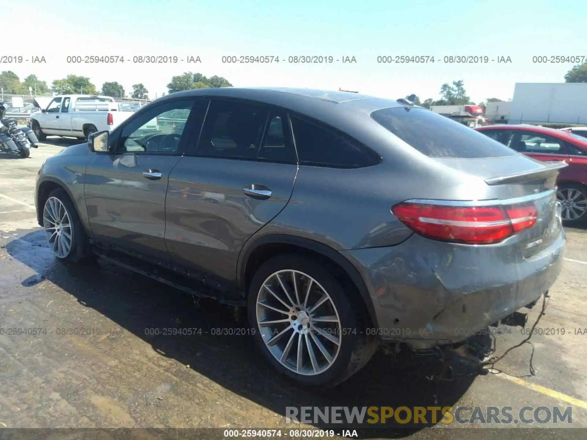 3 Photograph of a damaged car 4JGED6EB6KA135726 MERCEDES-BENZ GLE COUPE 2019