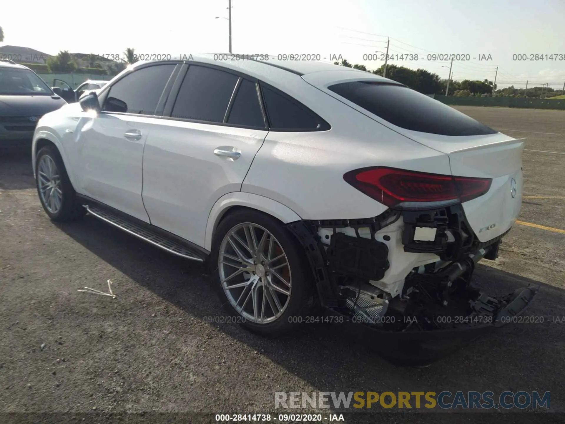 3 Photograph of a damaged car 4JGFD6BB8MA199584 MERCEDES-BENZ GLE COUPE 2021