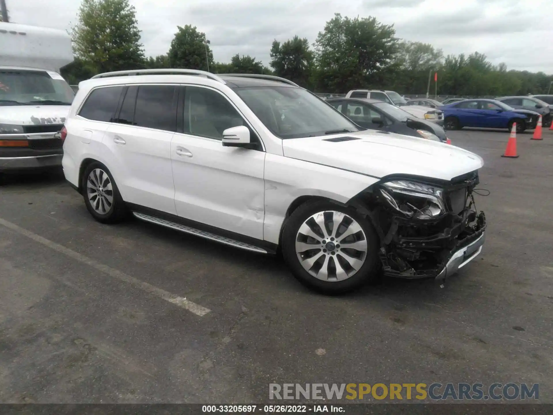 6 Photograph of a damaged car 4JGDF6EE0KB221446 MERCEDES-BENZ GLS 2019