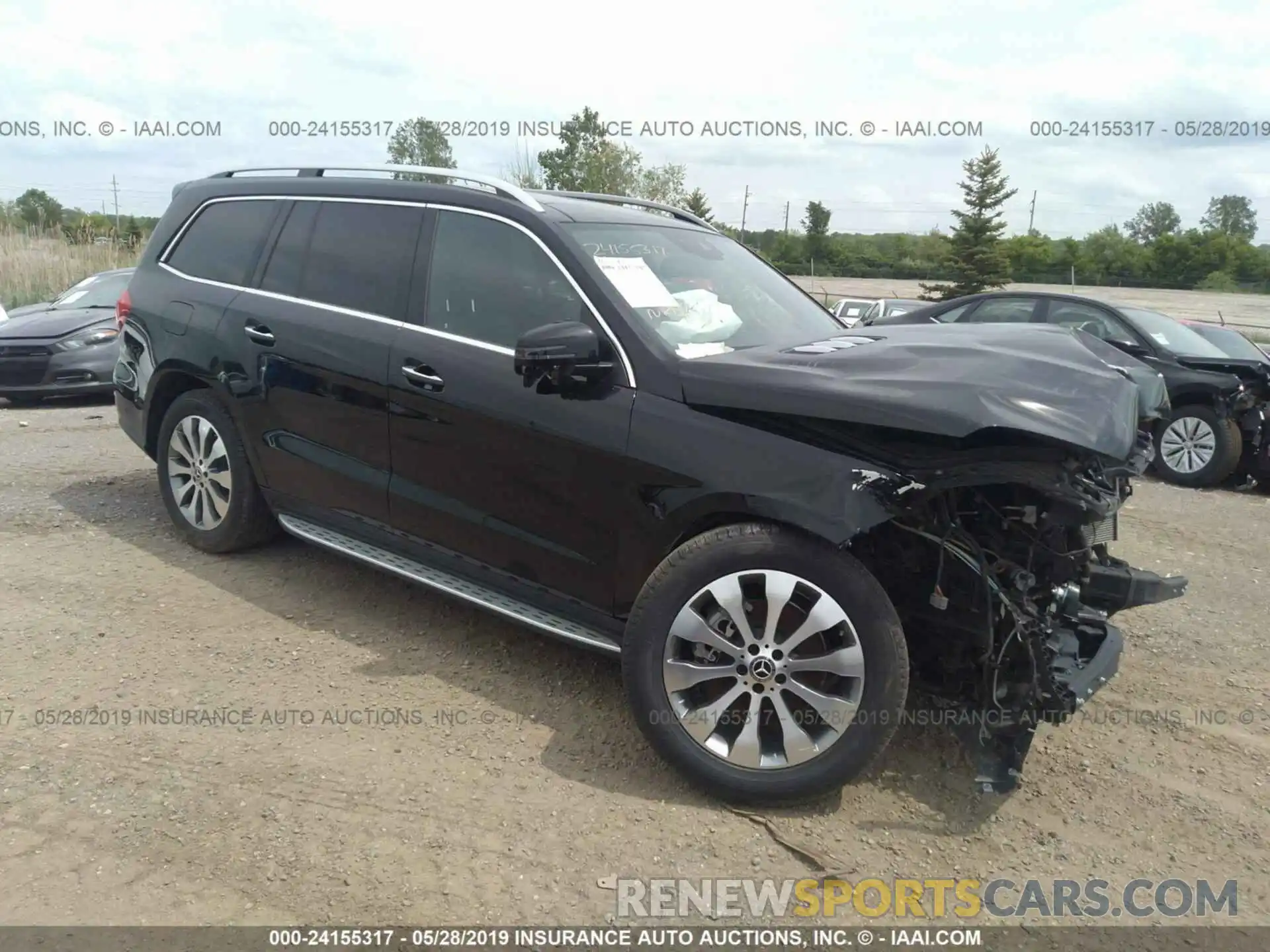 1 Photograph of a damaged car 4JGDF6EE1KB214019 MERCEDES-BENZ GLS 2019