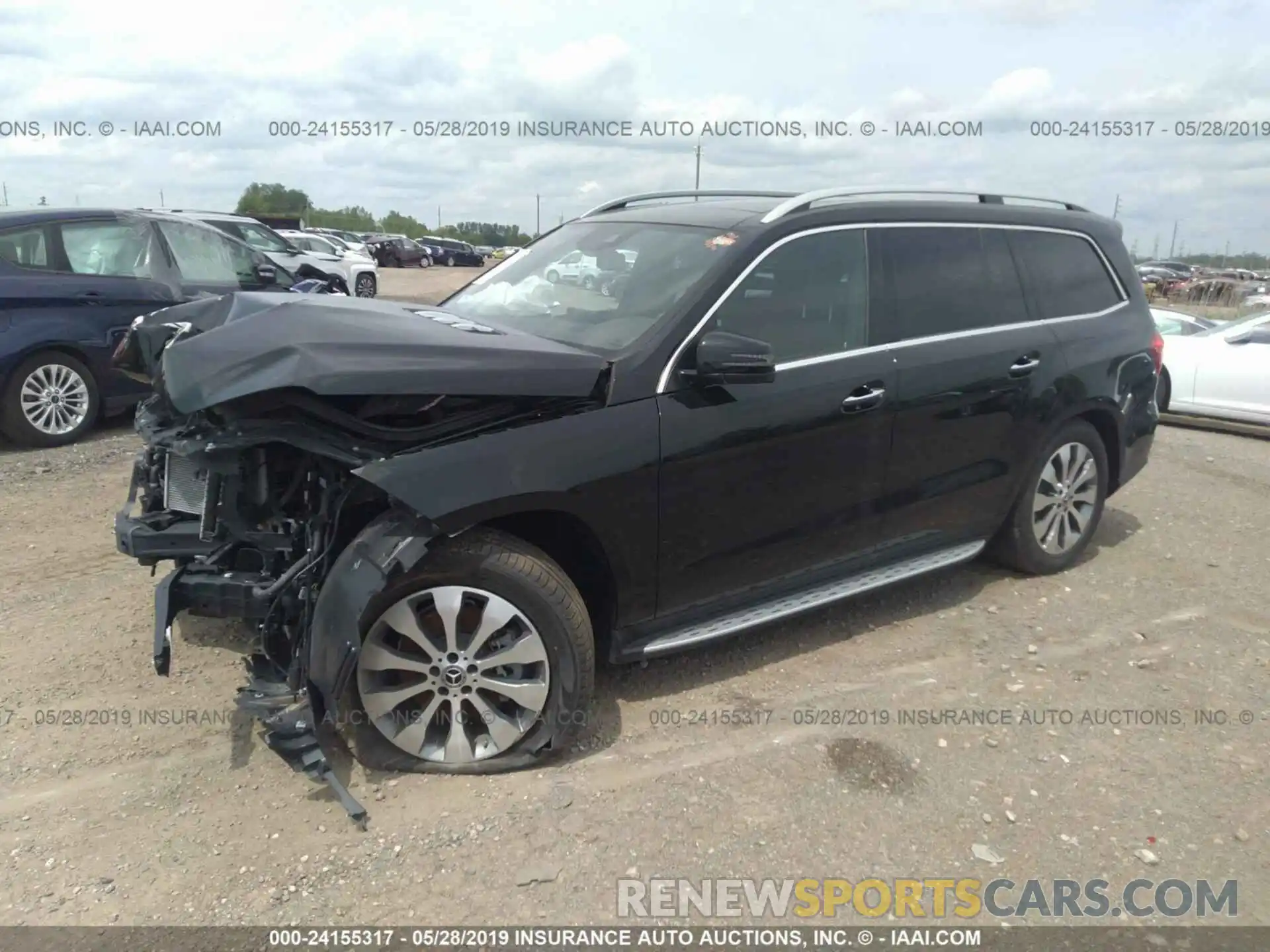 2 Photograph of a damaged car 4JGDF6EE1KB214019 MERCEDES-BENZ GLS 2019