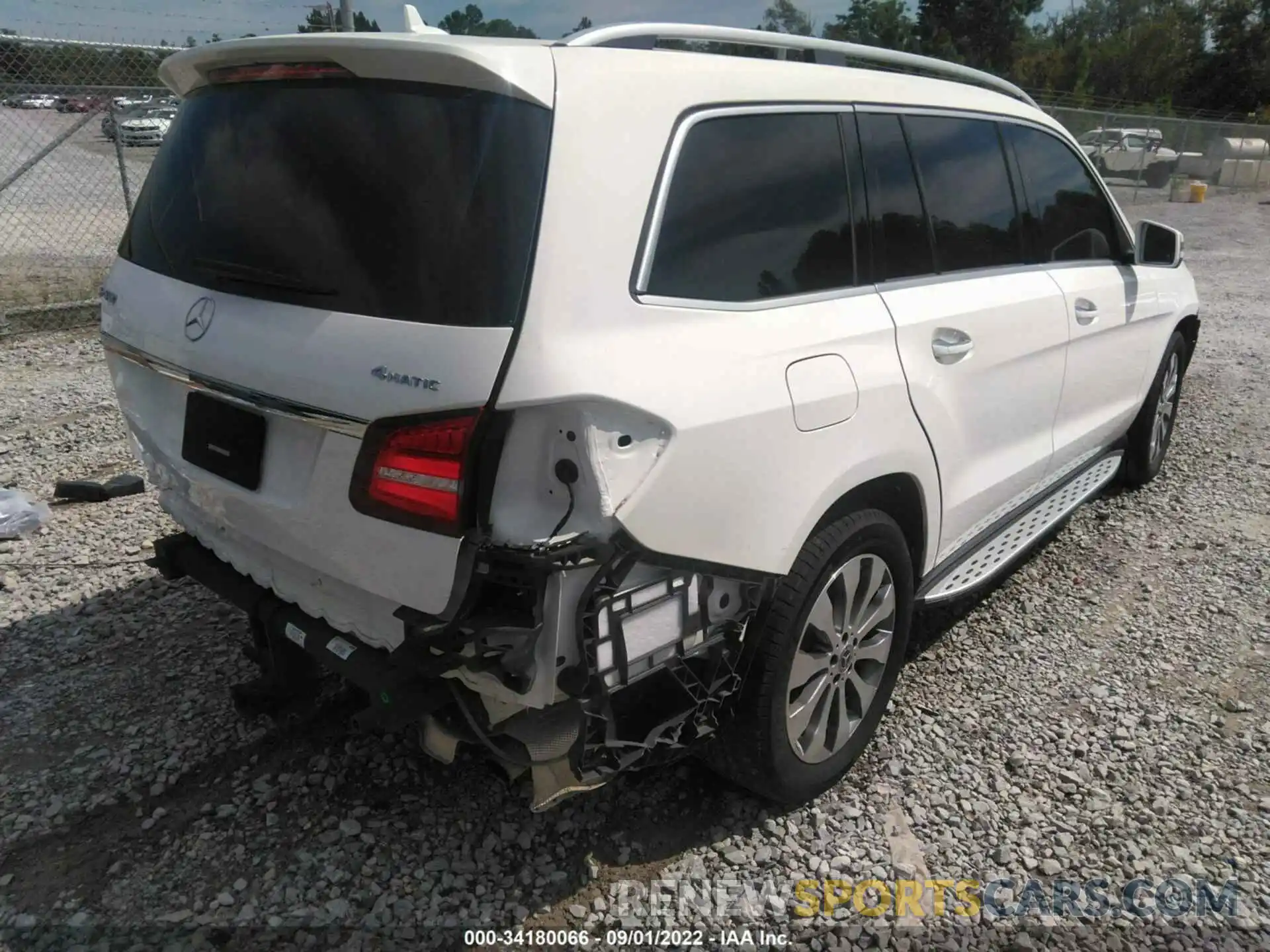 4 Photograph of a damaged car 4JGDF6EE1KB235484 MERCEDES-BENZ GLS 2019