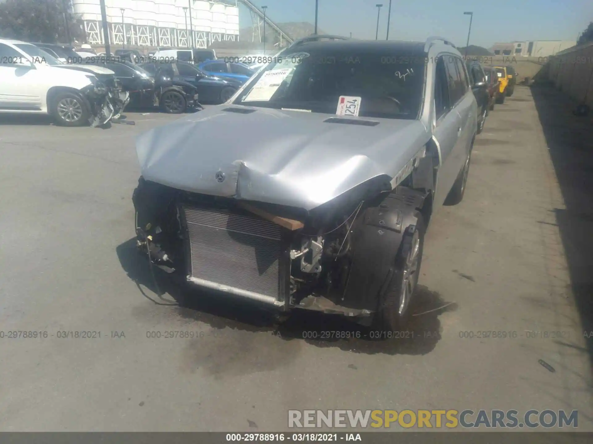 6 Photograph of a damaged car 4JGDF6EE3KB217035 MERCEDES-BENZ GLS 2019