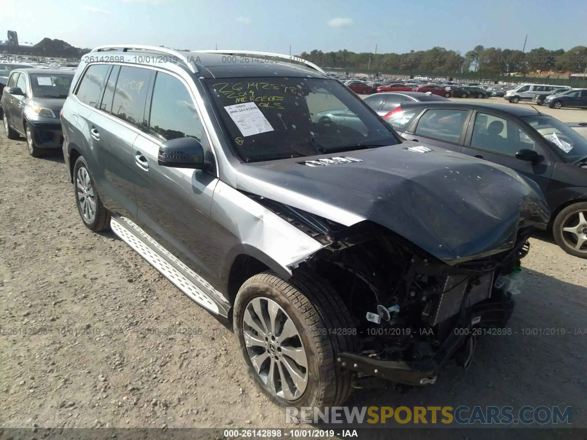 1 Photograph of a damaged car 4JGDF6EE3KB227225 MERCEDES-BENZ GLS 2019