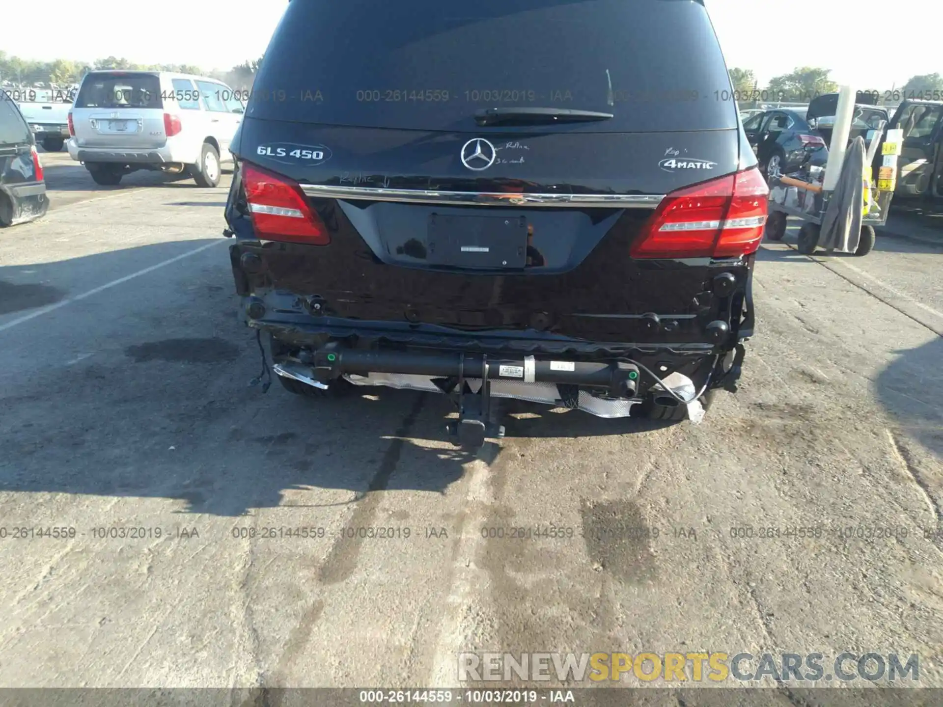 6 Photograph of a damaged car 4JGDF6EE3KB235535 MERCEDES-BENZ GLS 2019