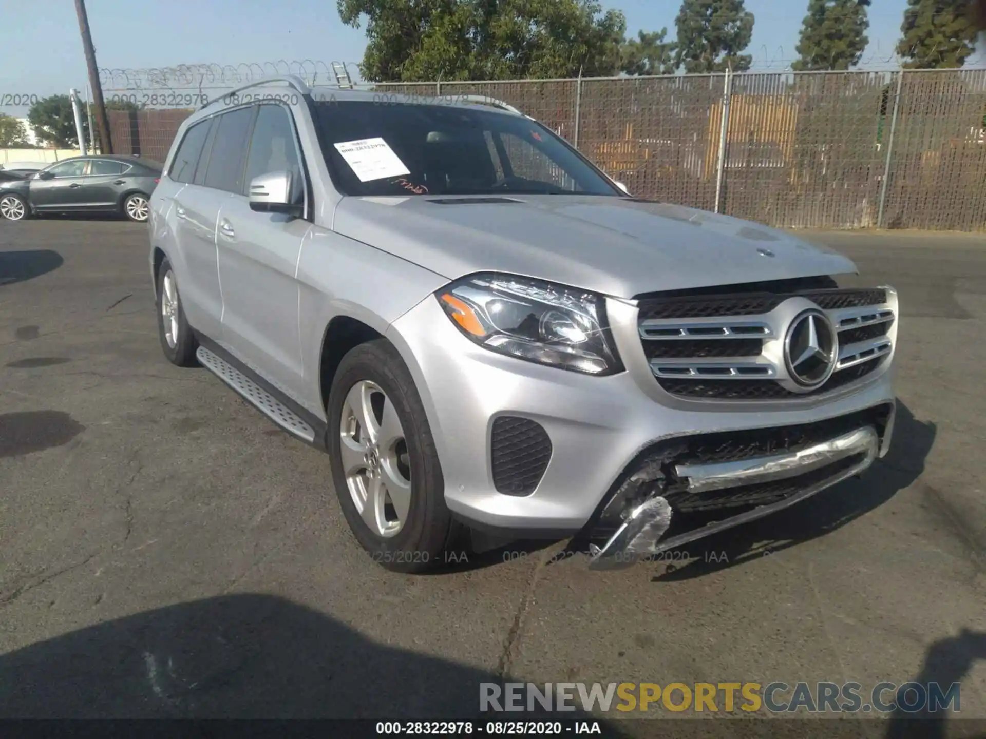 1 Photograph of a damaged car 4JGDF6EE4KB237665 MERCEDES-BENZ GLS 2019