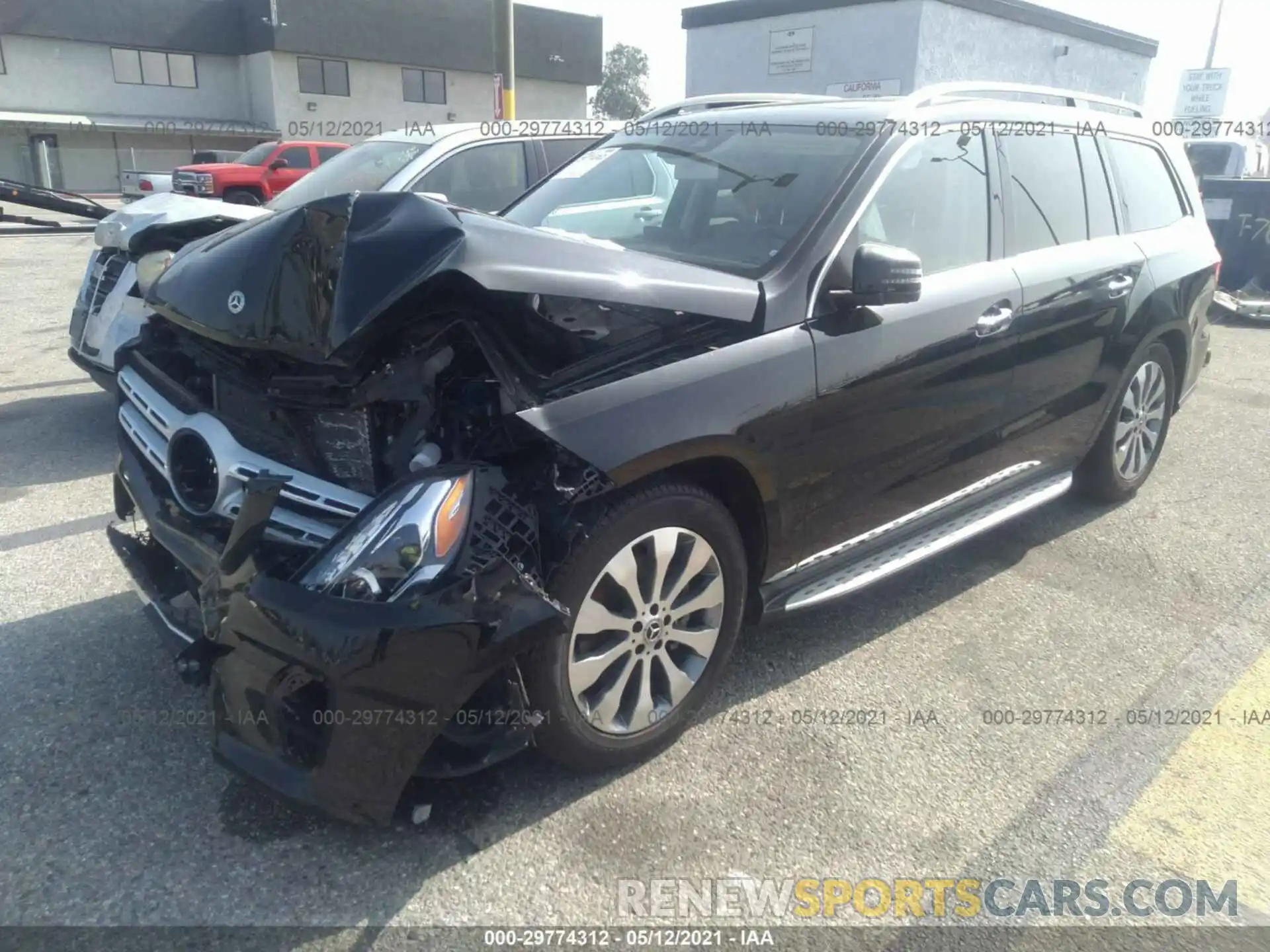 2 Photograph of a damaged car 4JGDF6EE7KB228894 MERCEDES-BENZ GLS 2019