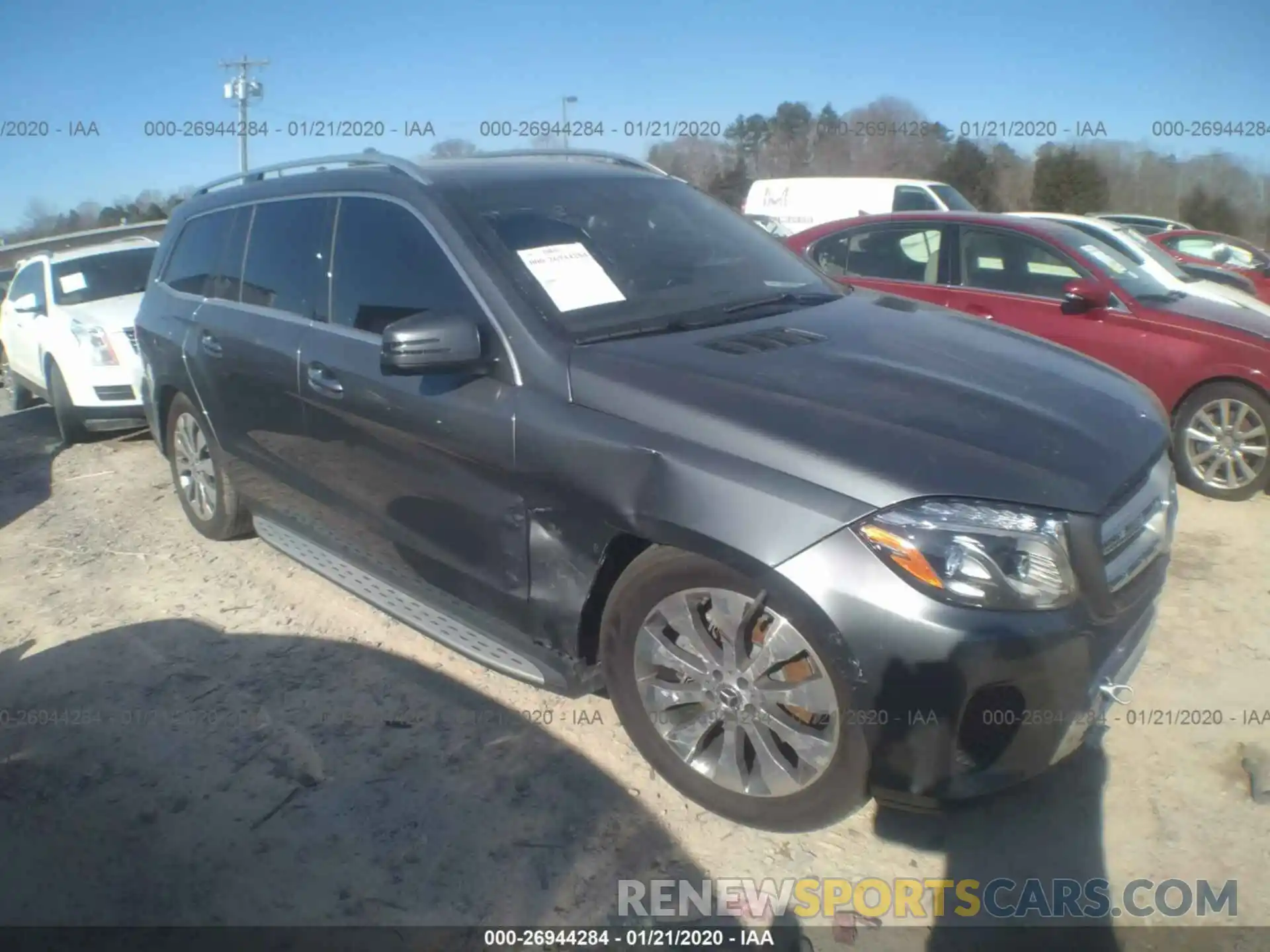 1 Photograph of a damaged car 4JGDF6EE7KB230208 MERCEDES-BENZ GLS 2019