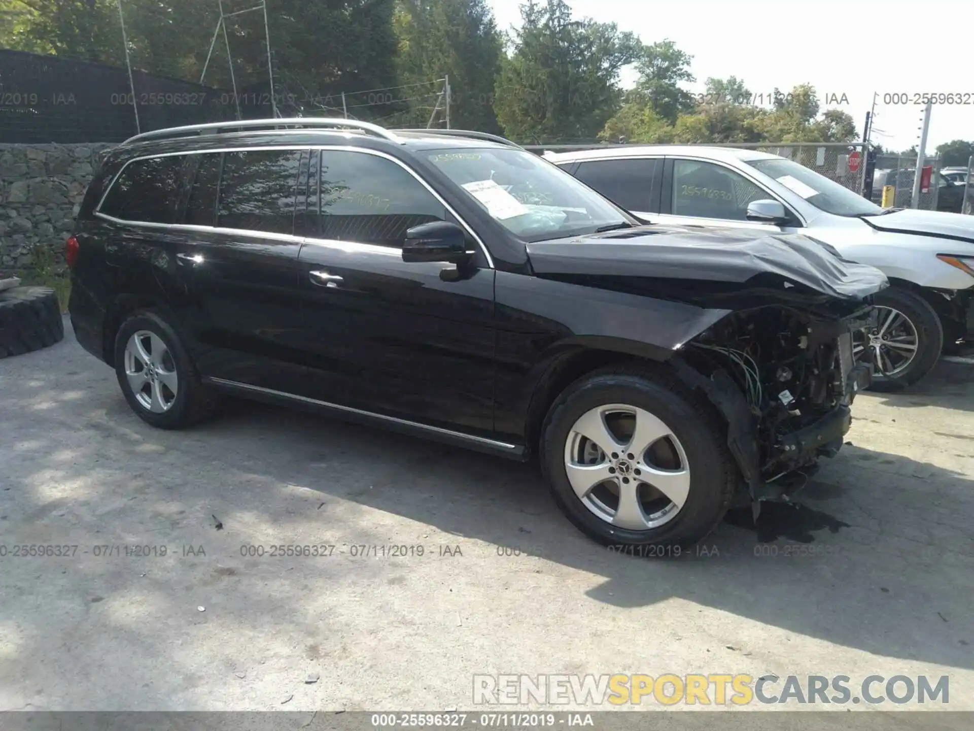 1 Photograph of a damaged car 4JGDF6EEXKB229716 MERCEDES-BENZ GLS 2019