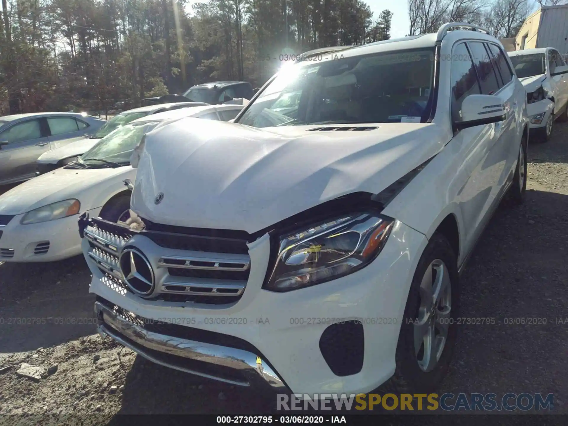 2 Photograph of a damaged car 4JGDF6EEXKB232972 MERCEDES-BENZ GLS 2019