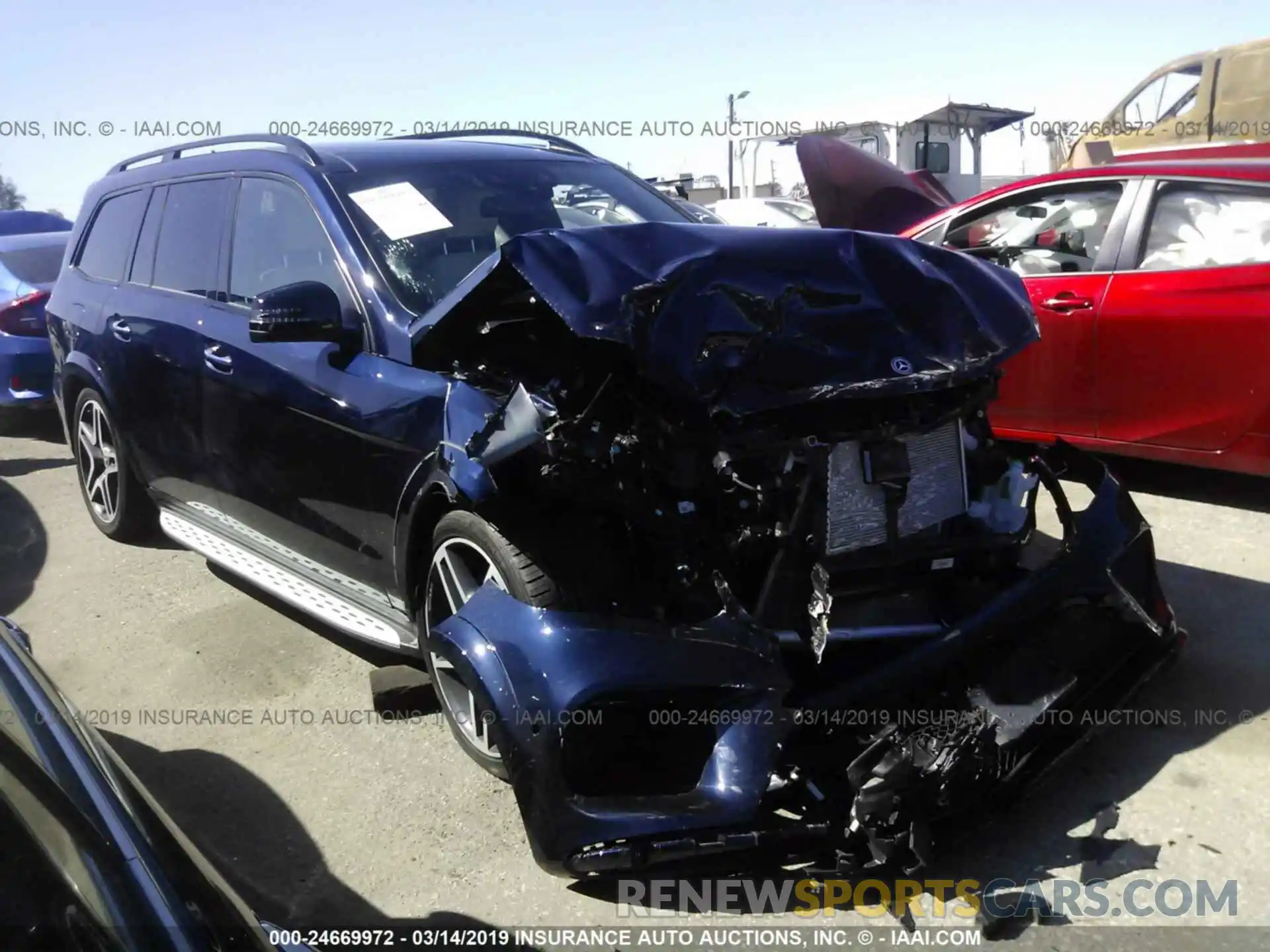 1 Photograph of a damaged car 4JGDF7DE3KB209475 MERCEDES-BENZ GLS 2019