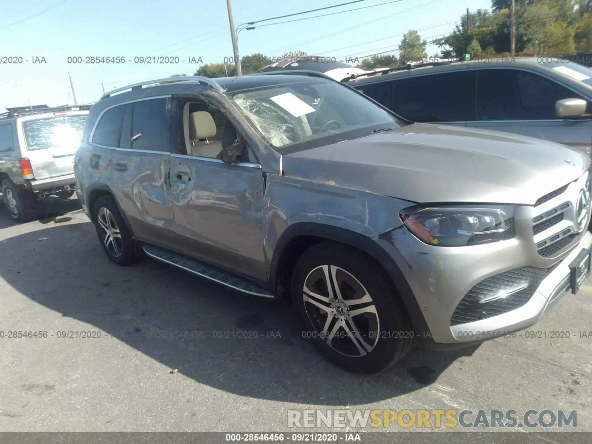 1 Photograph of a damaged car 4JGFF5KE1LA168173 MERCEDES-BENZ GLS 2020