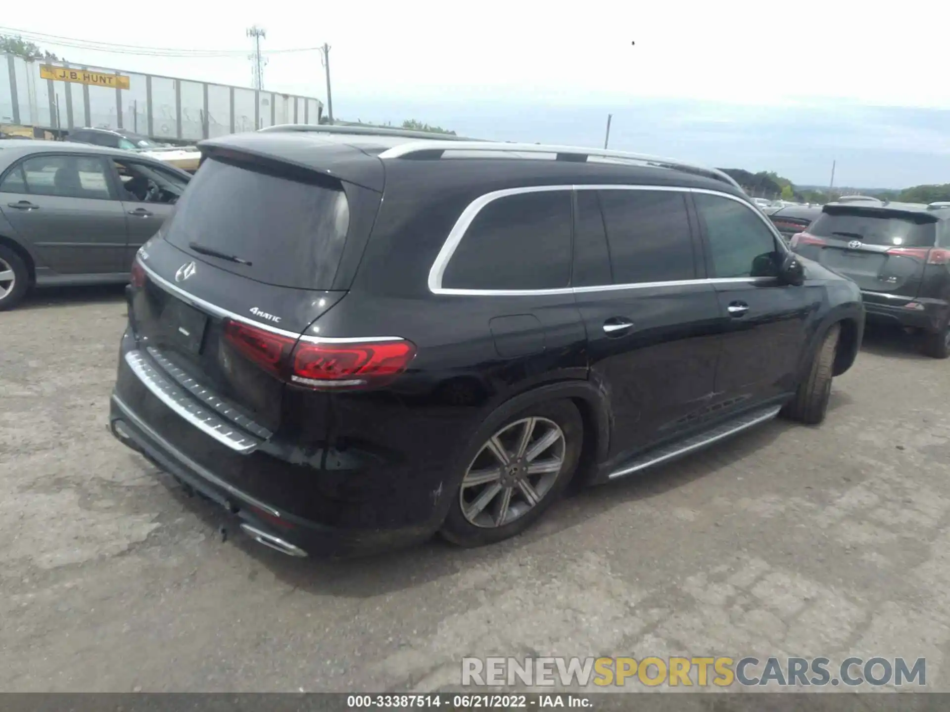 4 Photograph of a damaged car 4JGFF5KE3LA228597 MERCEDES-BENZ GLS 2020