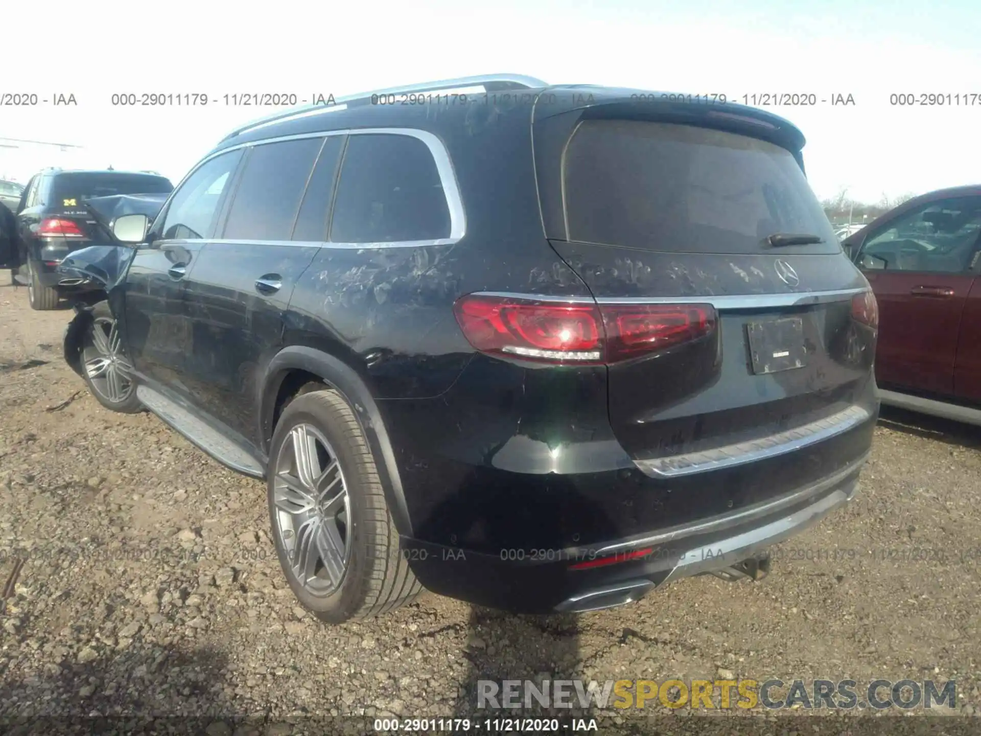 3 Photograph of a damaged car 4JGFF5KE7LA174642 MERCEDES-BENZ GLS 2020