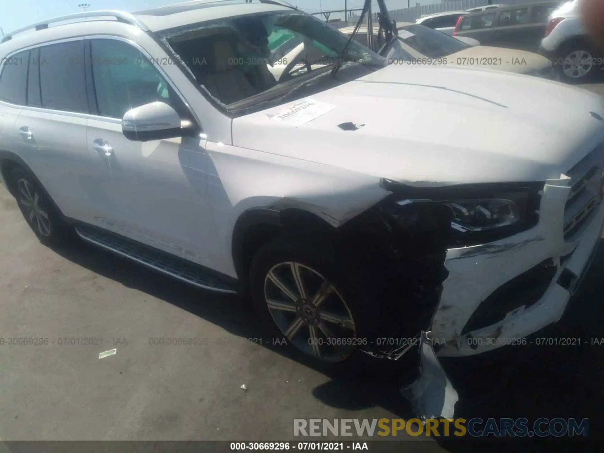 1 Photograph of a damaged car 4JGFF5KE8LA237926 MERCEDES-BENZ GLS 2020