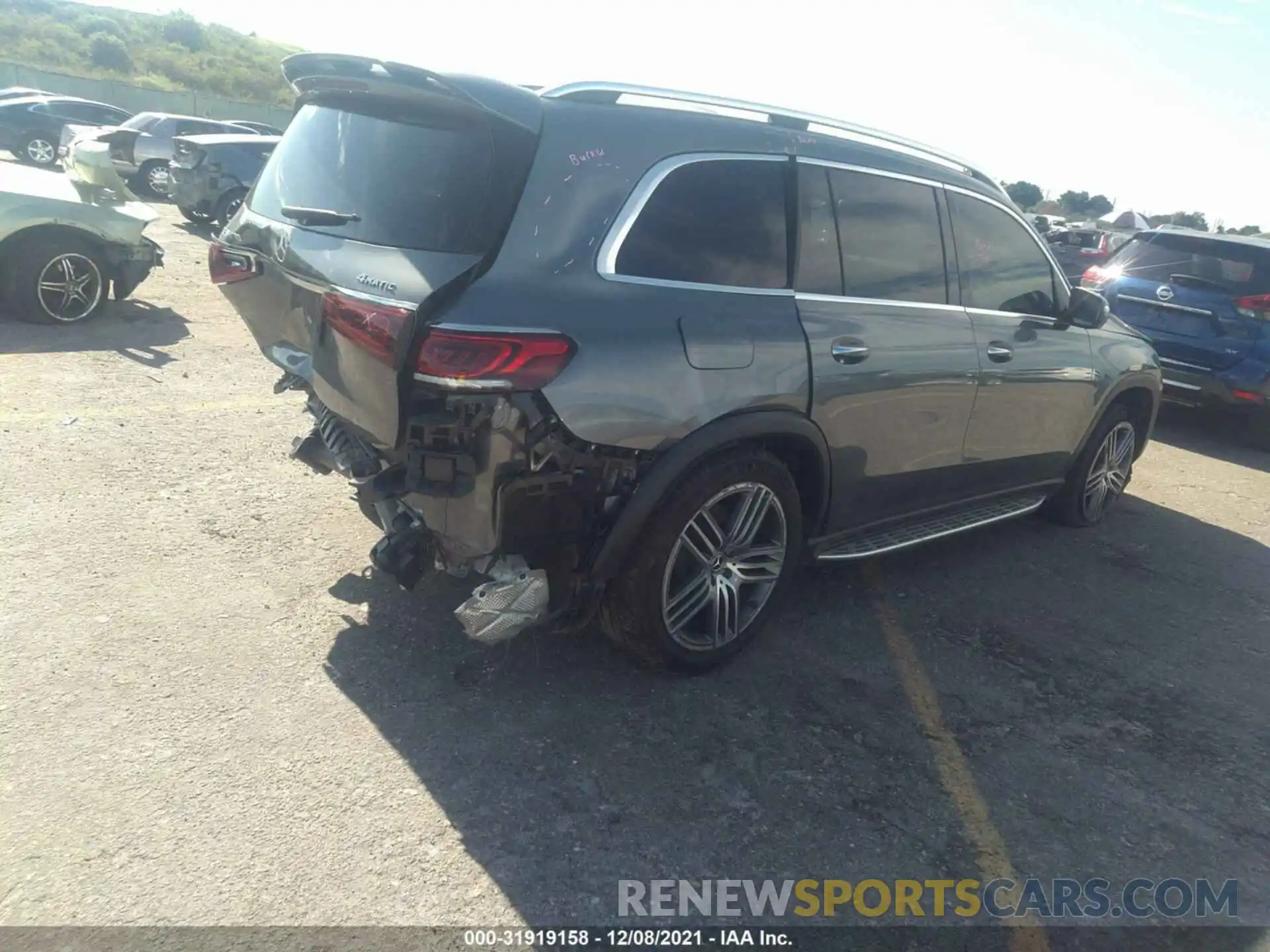 4 Photograph of a damaged car 4JGFF5KE9LA168583 MERCEDES-BENZ GLS 2020