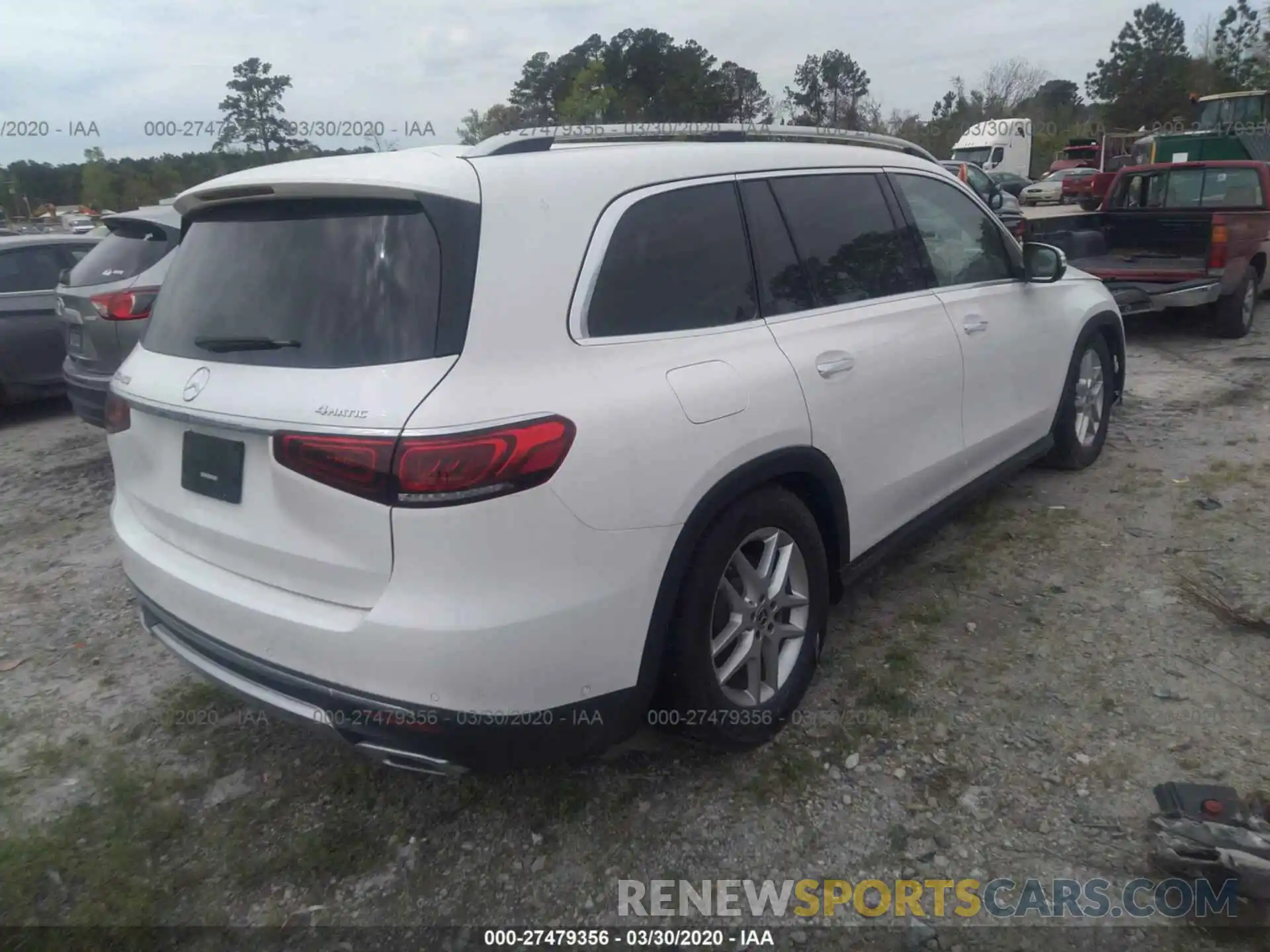 4 Photograph of a damaged car 4JGFF5KEXLA071568 MERCEDES-BENZ GLS 2020