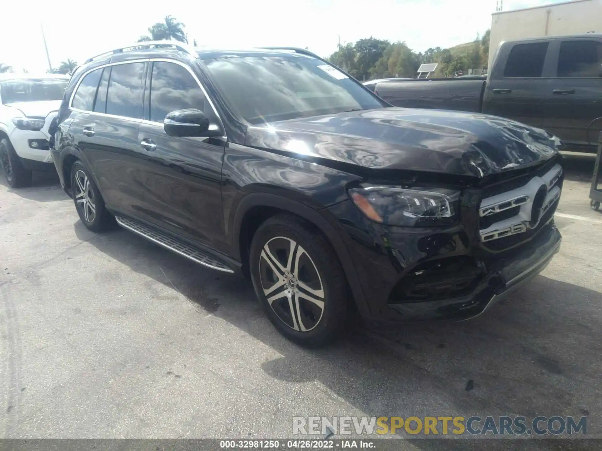 1 Photograph of a damaged car 4JGFF5KE0MA575273 MERCEDES-BENZ GLS 2021