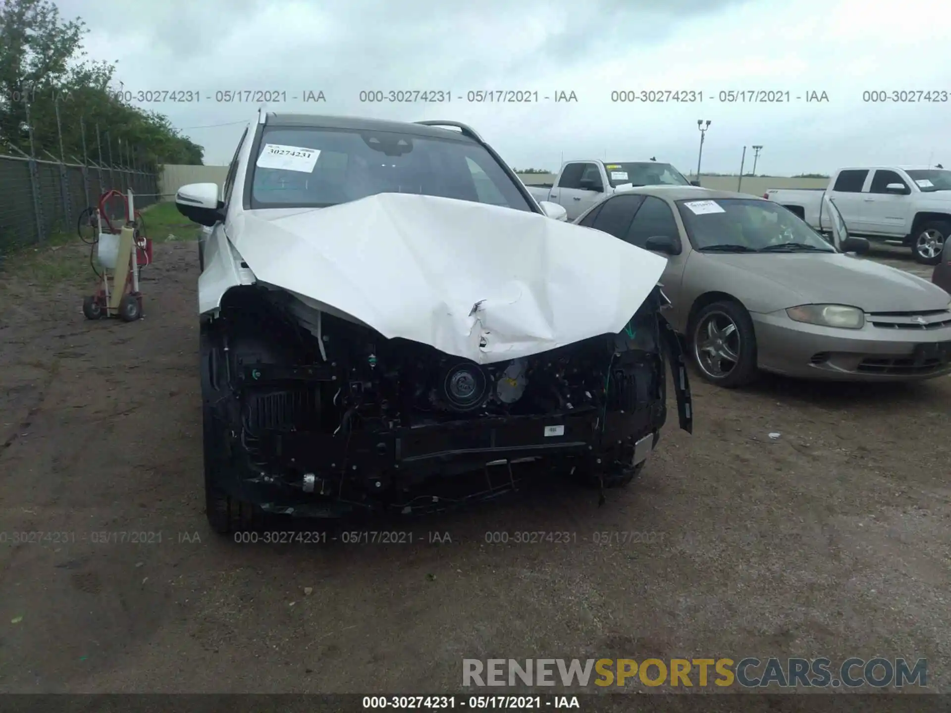 6 Photograph of a damaged car 4JGFF5KE8MA421538 MERCEDES-BENZ GLS 2021