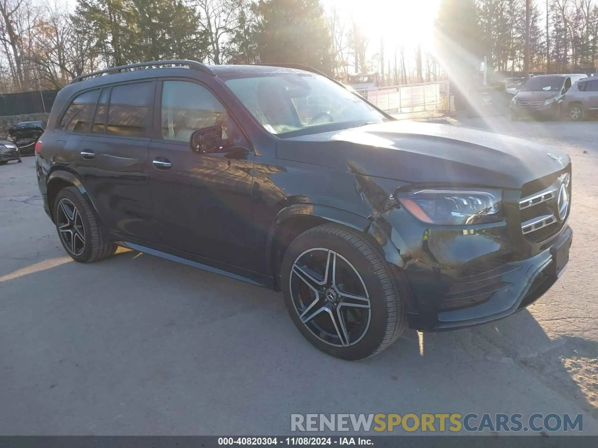 1 Photograph of a damaged car 4JGFF5KE7NA768649 MERCEDES-BENZ GLS 2022