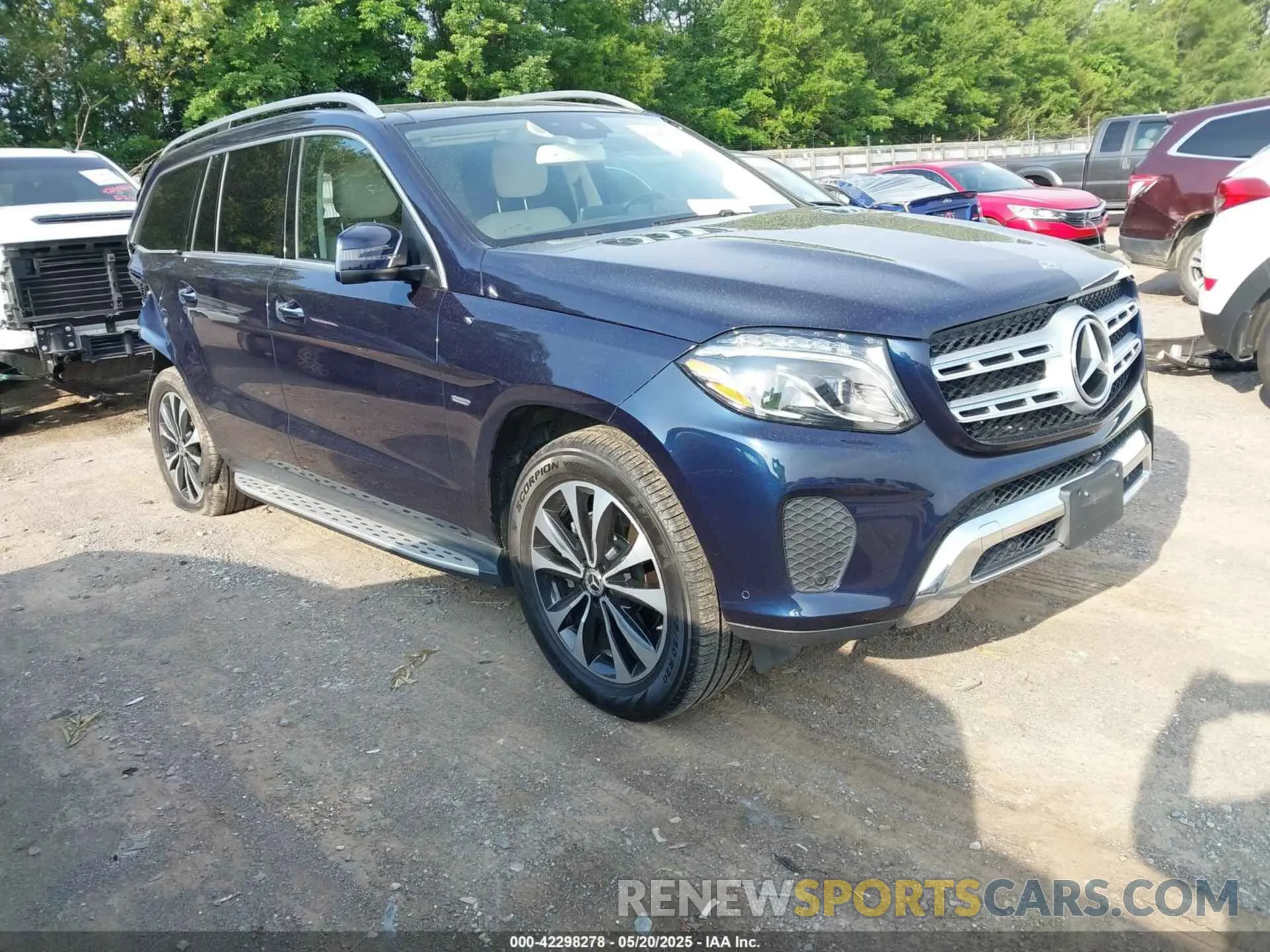 1 Photograph of a damaged car 4JGDF6EE1KB224162 MERCEDES-BENZ GLS 450 2019