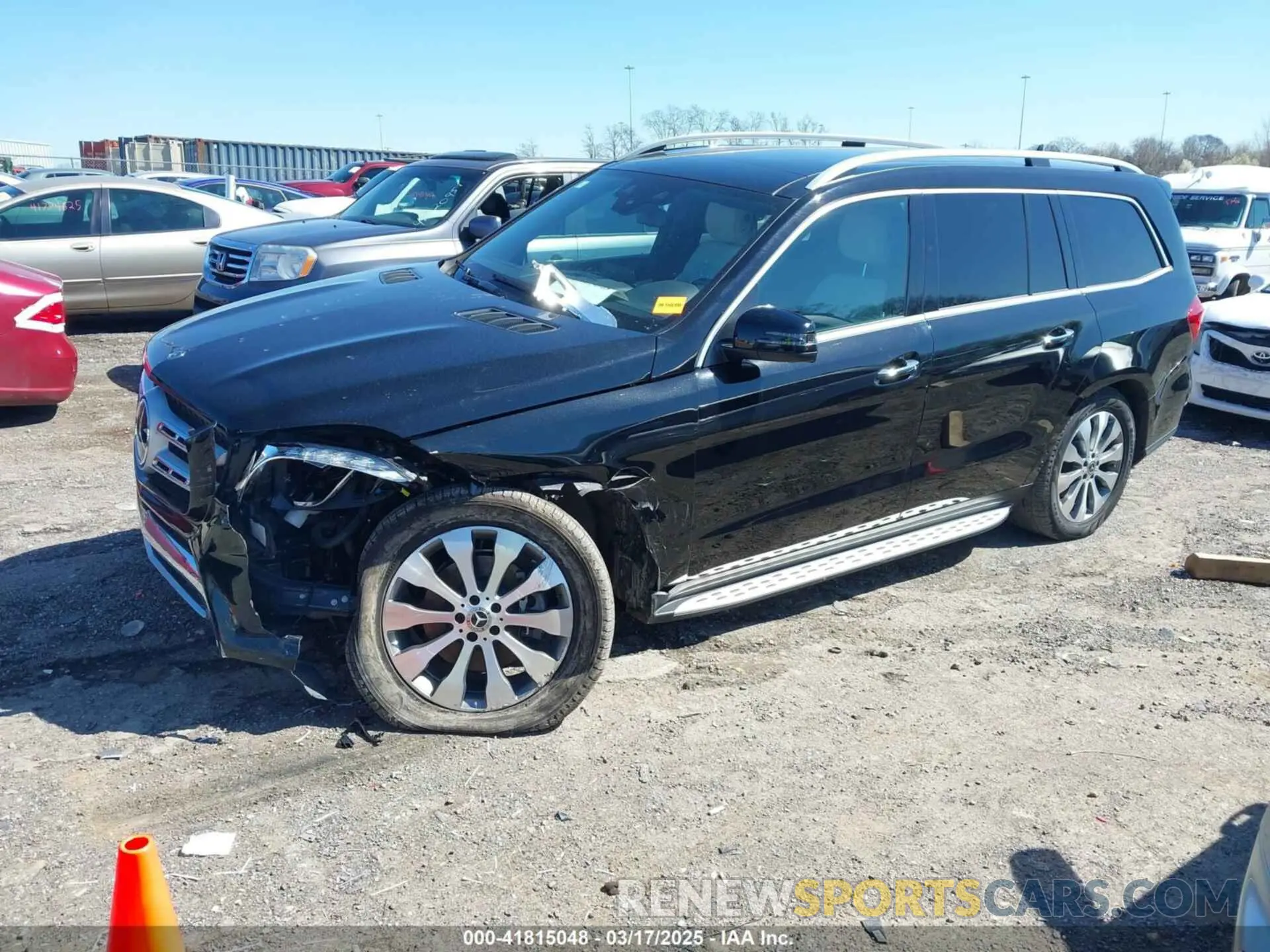 2 Photograph of a damaged car 4JGDF6EE2KB210870 MERCEDES-BENZ GLS 450 2019