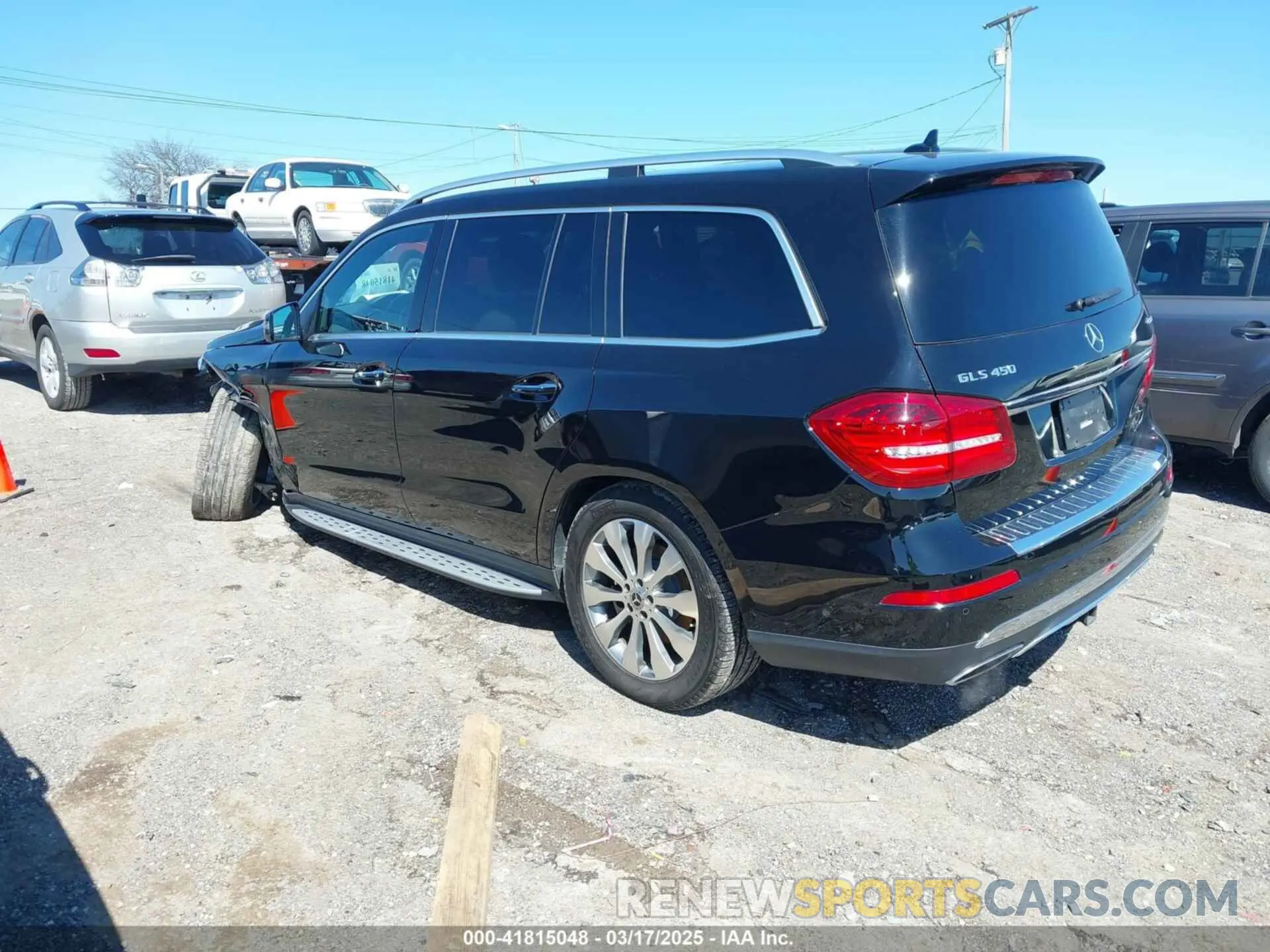3 Photograph of a damaged car 4JGDF6EE2KB210870 MERCEDES-BENZ GLS 450 2019