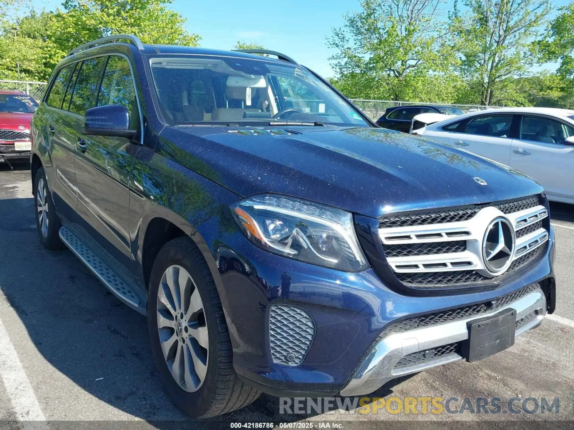 1 Photograph of a damaged car 4JGDF6EE3KB187387 MERCEDES-BENZ GLS 450 2019