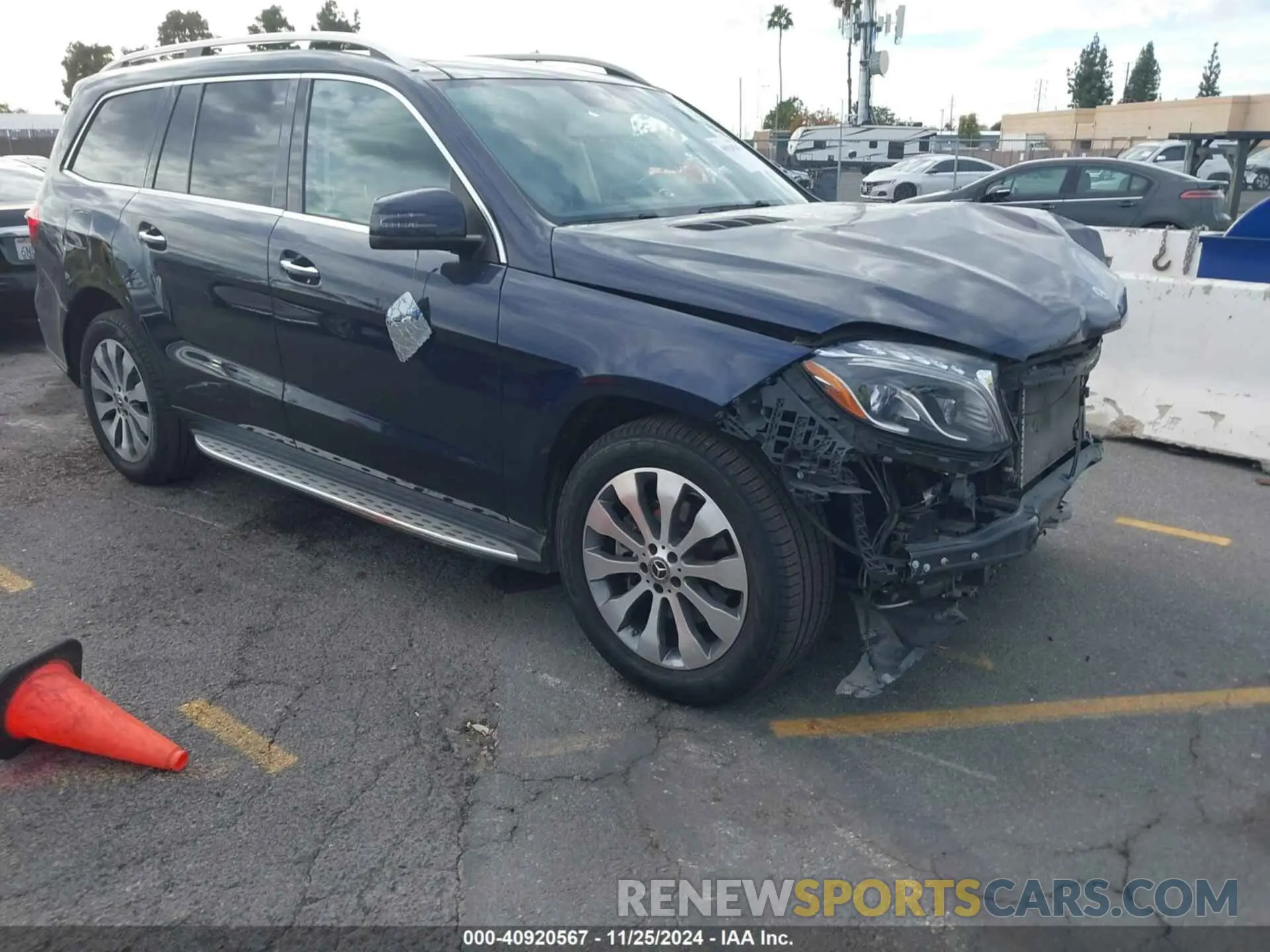 1 Photograph of a damaged car 4JGDF6EE7KB234064 MERCEDES-BENZ GLS 450 2019