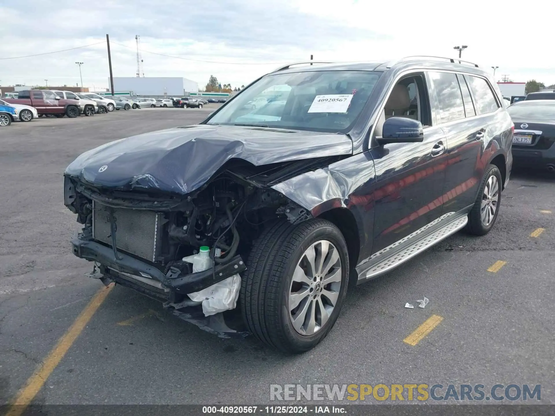 2 Photograph of a damaged car 4JGDF6EE7KB234064 MERCEDES-BENZ GLS 450 2019