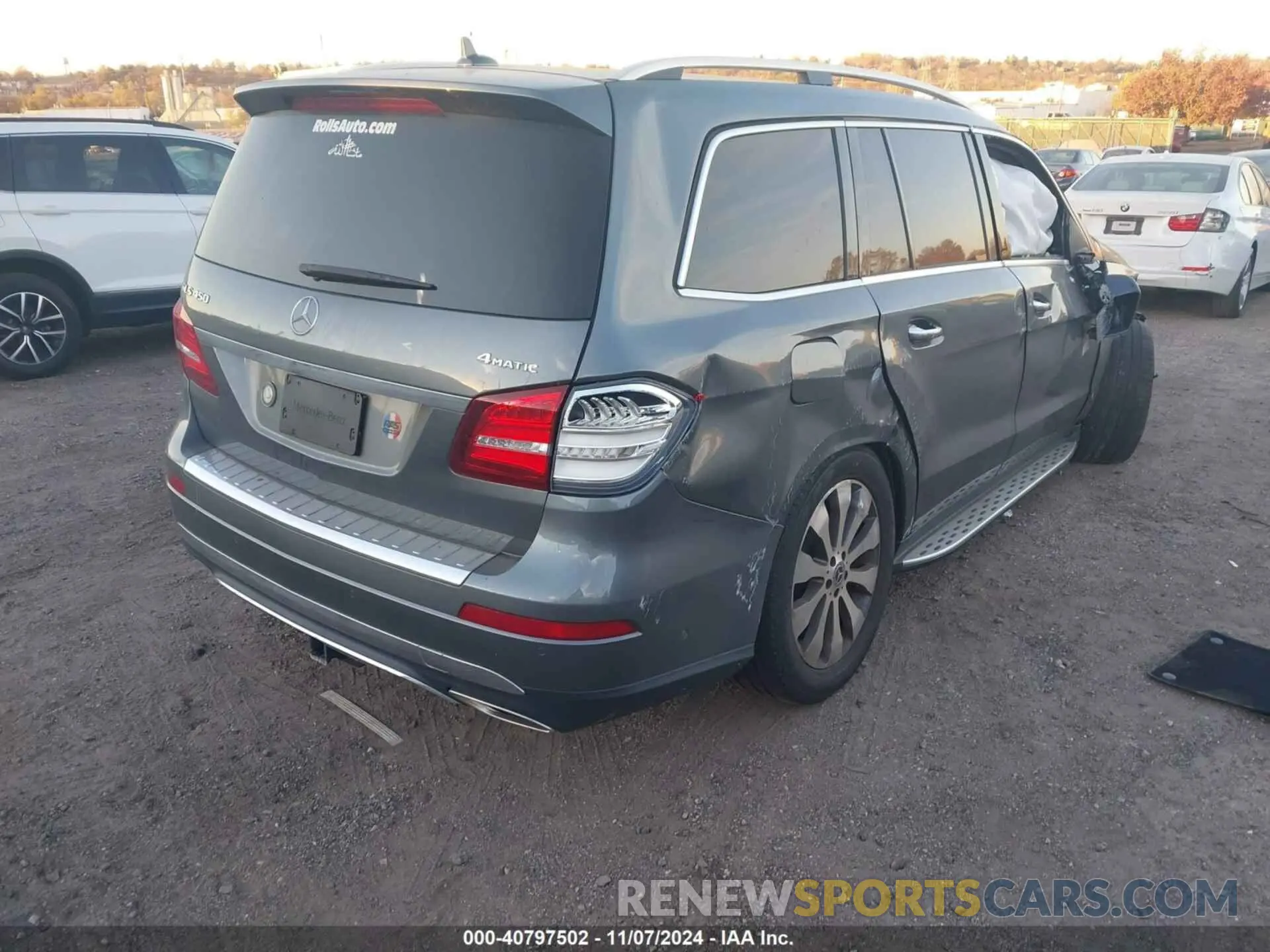 4 Photograph of a damaged car 4JGDF6EE7KB238244 MERCEDES-BENZ GLS 450 2019