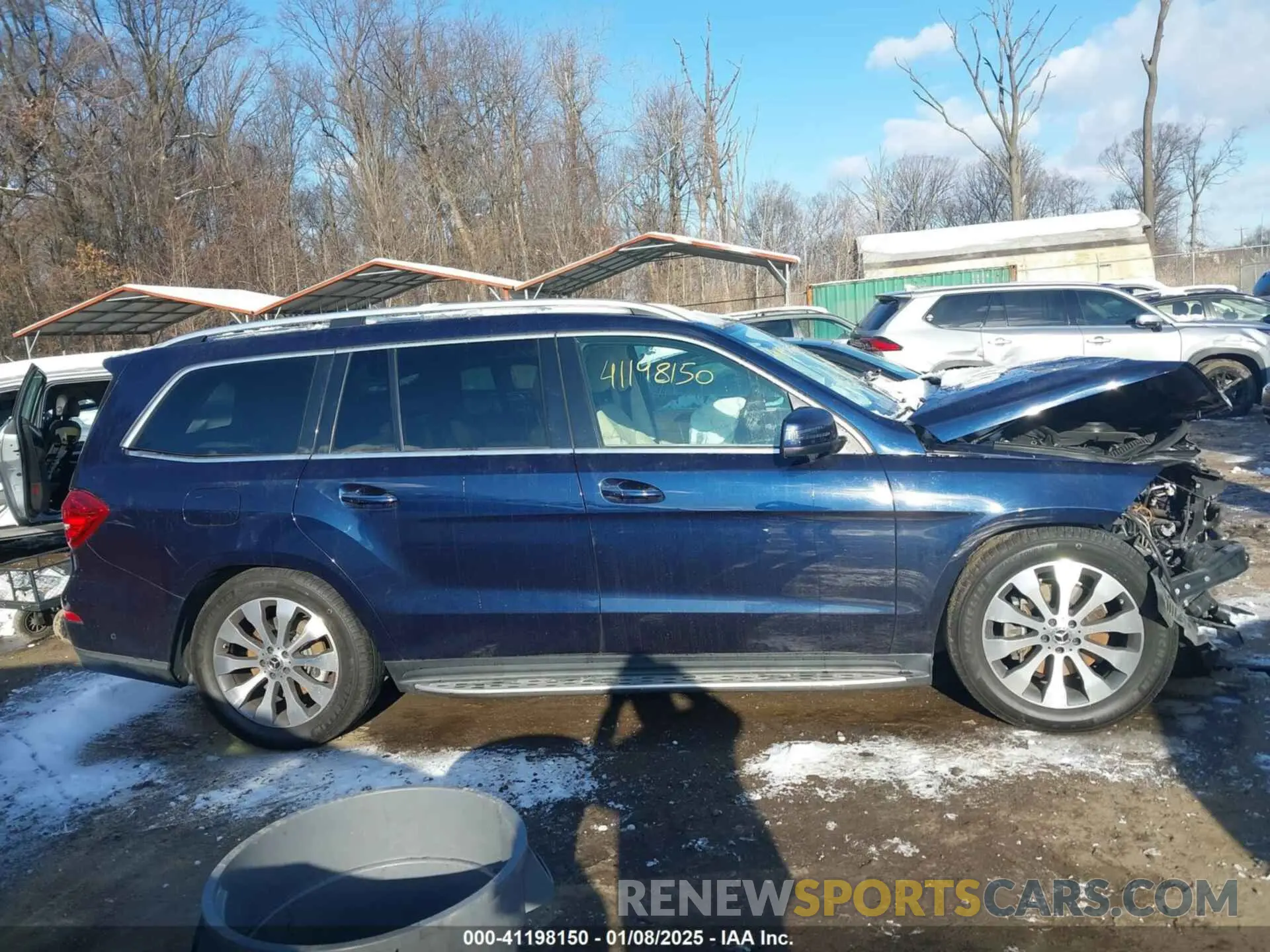 13 Photograph of a damaged car 4JGDF6EE8KB225034 MERCEDES-BENZ GLS 450 2019