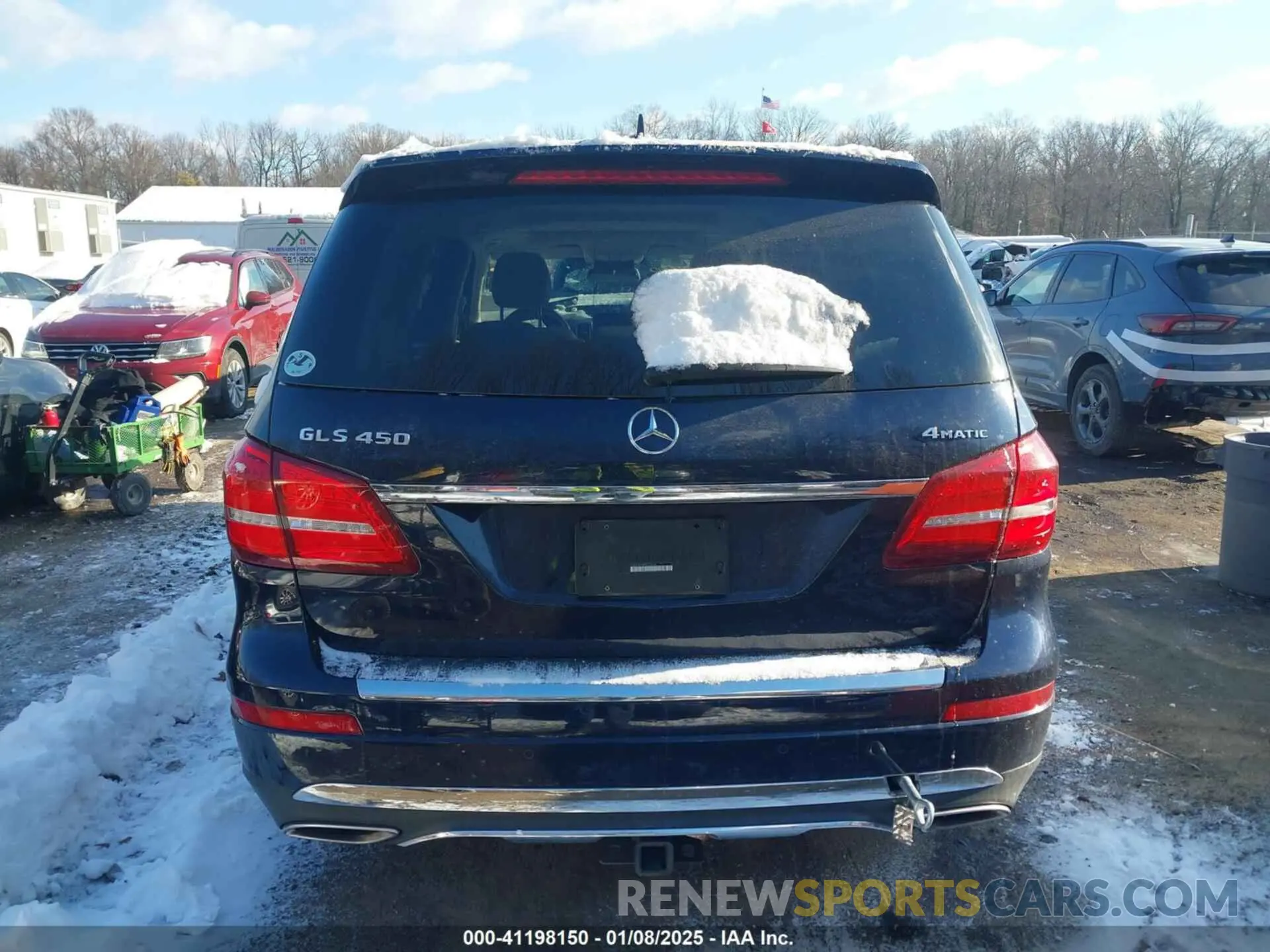 16 Photograph of a damaged car 4JGDF6EE8KB225034 MERCEDES-BENZ GLS 450 2019