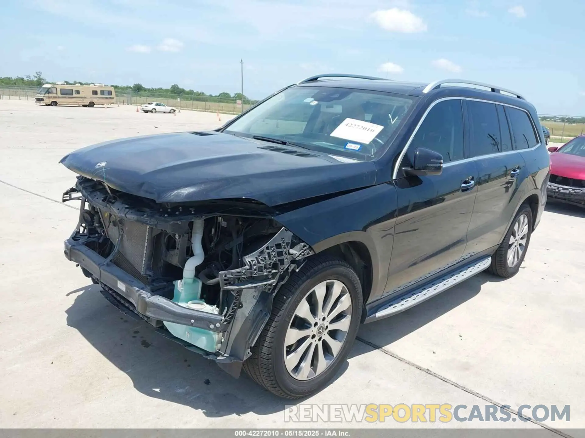 2 Photograph of a damaged car 4JGDF6EE9KB201924 MERCEDES-BENZ GLS 450 2019