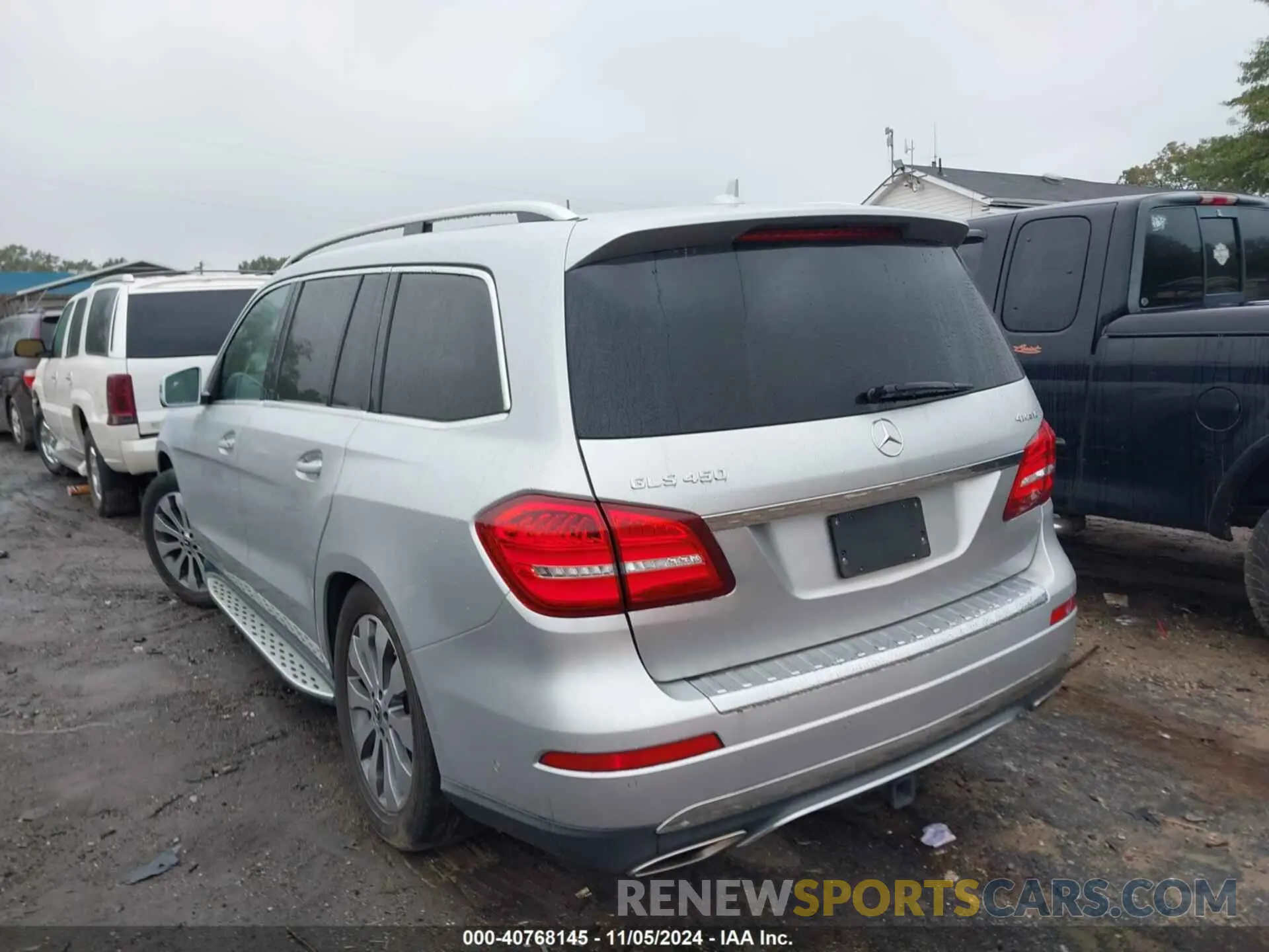 3 Photograph of a damaged car 4JGDF6EE9KB207447 MERCEDES-BENZ GLS 450 2019