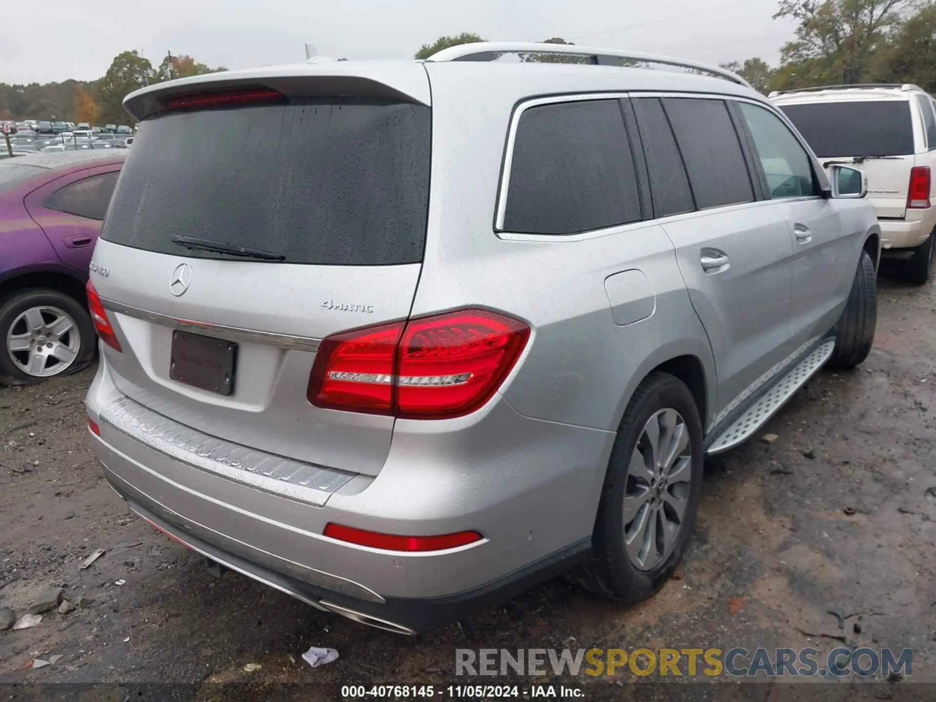 4 Photograph of a damaged car 4JGDF6EE9KB207447 MERCEDES-BENZ GLS 450 2019