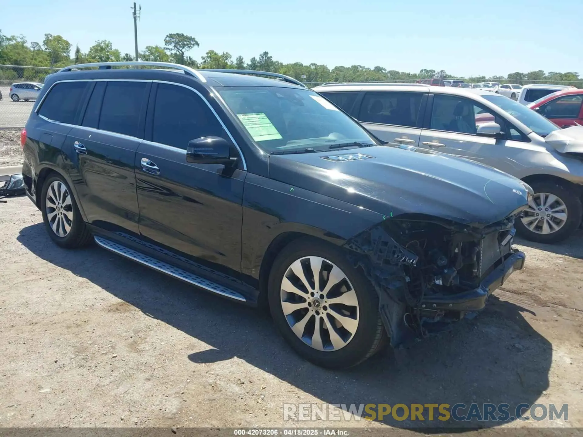 1 Photograph of a damaged car 4JGDF6EE9KB224314 MERCEDES-BENZ GLS 450 2019